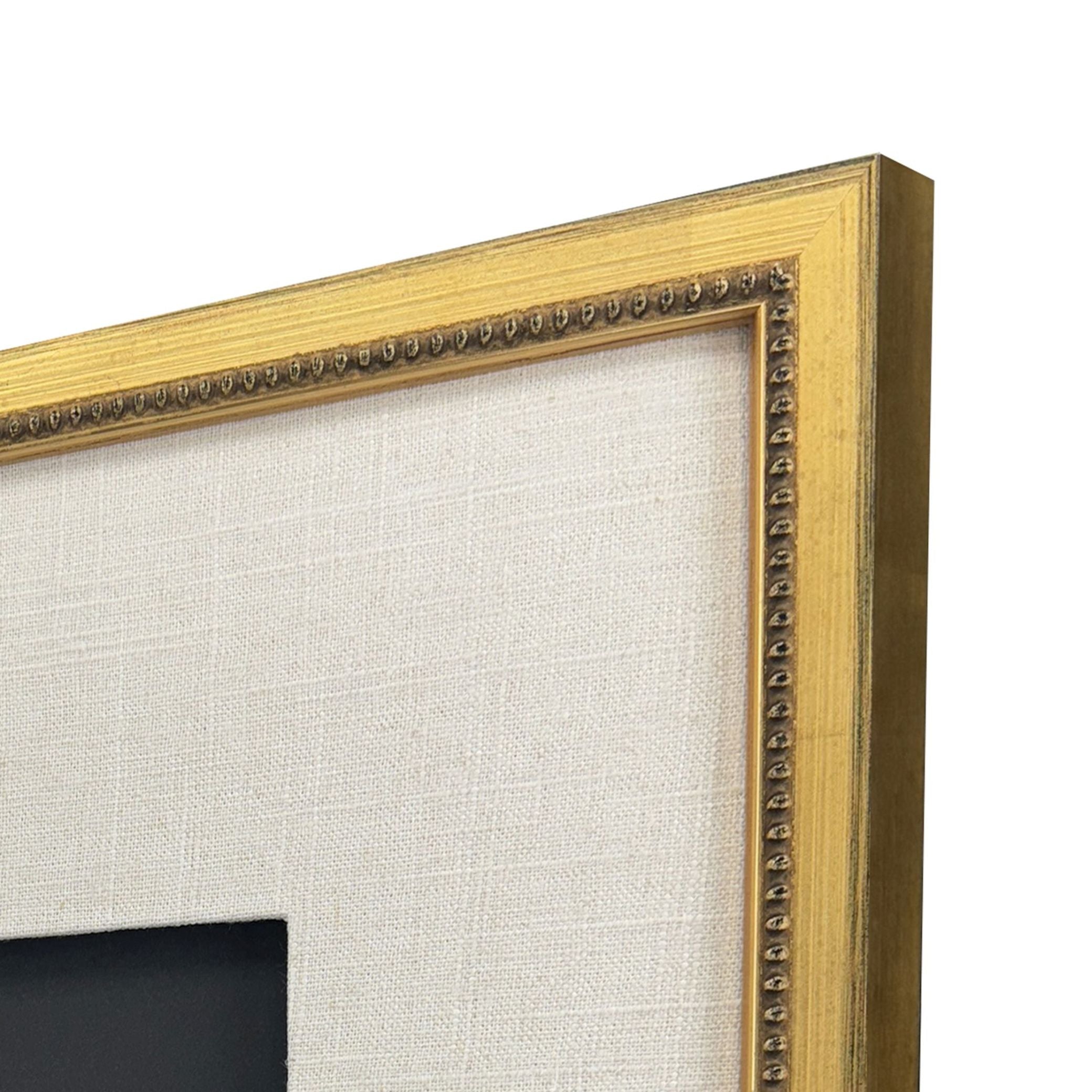 Framed Intaglio II frame up close