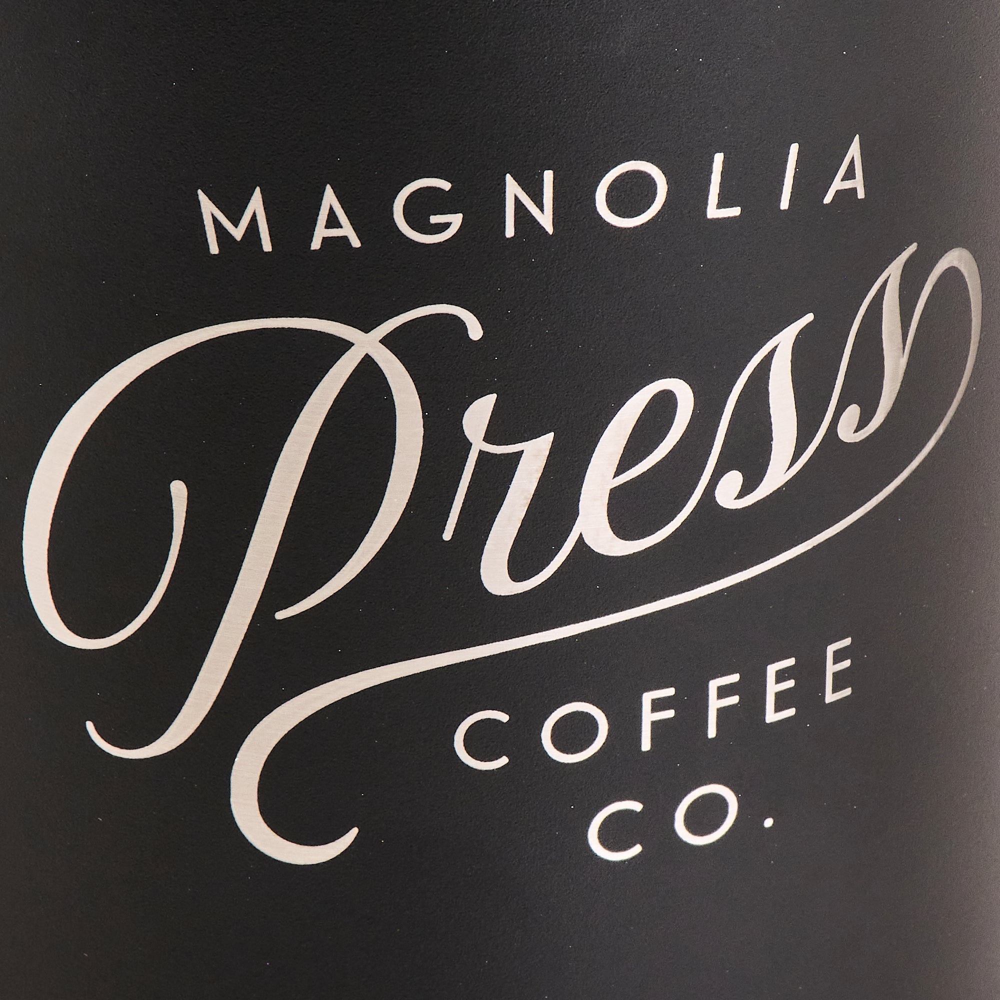 Magnoliass Press Coffee Canister