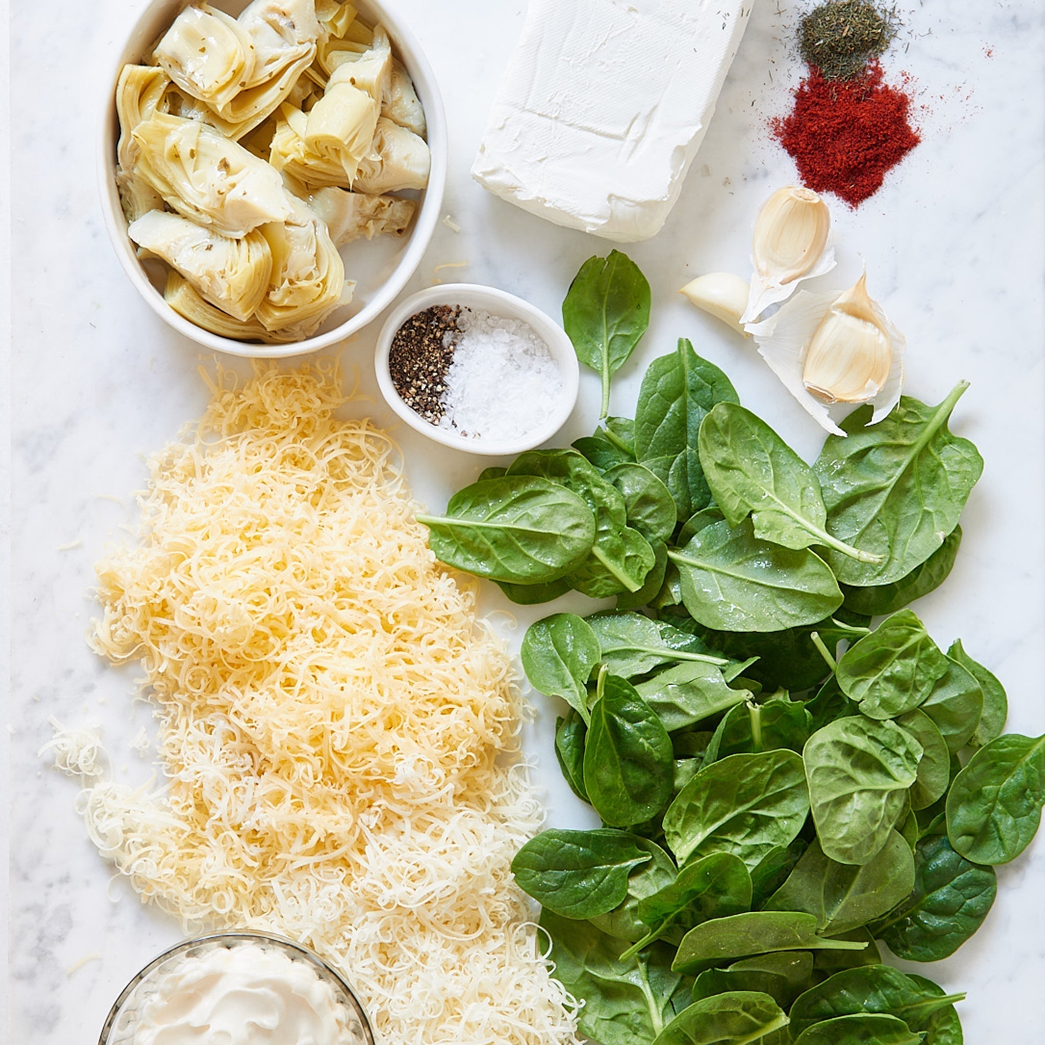 Magnoliass Table Spinach Dip and Garlic Toast