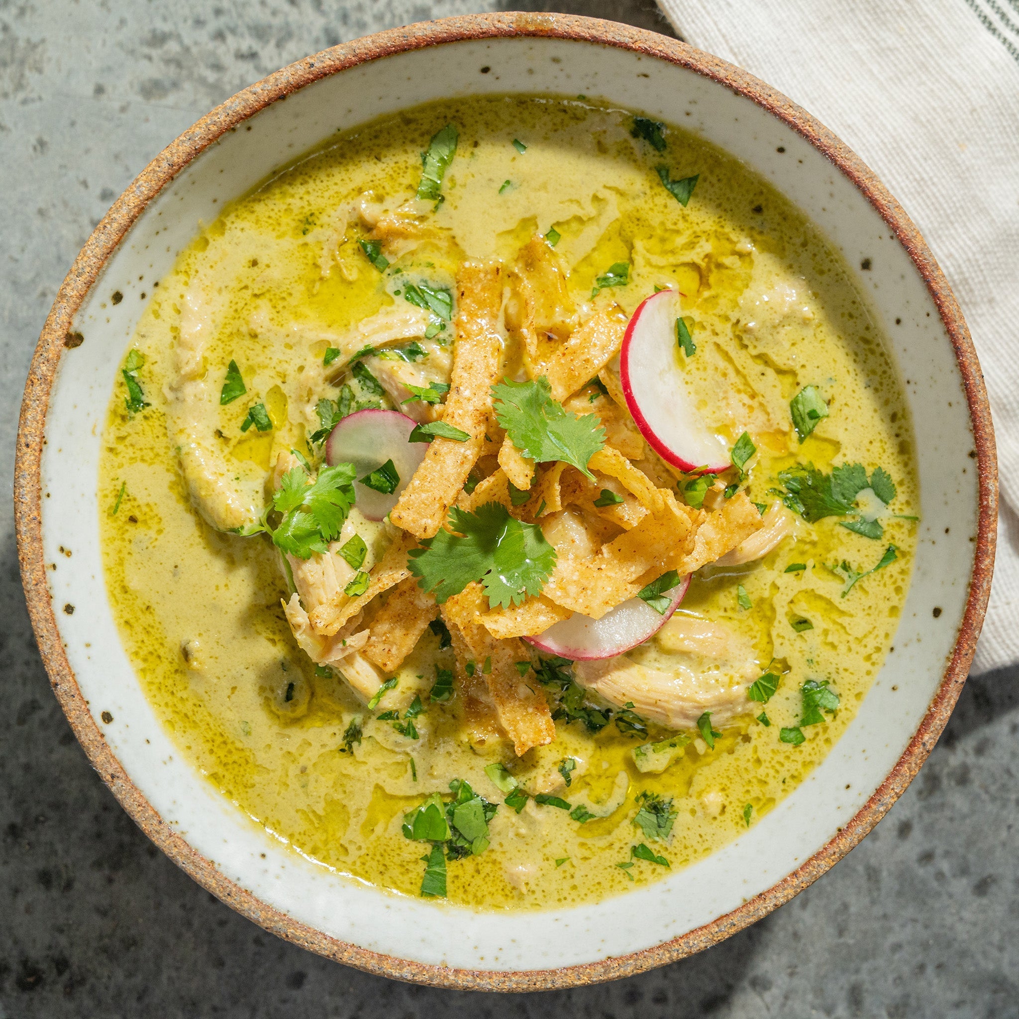 Joanna Gaines's Creamy Chicken Poblano Soup