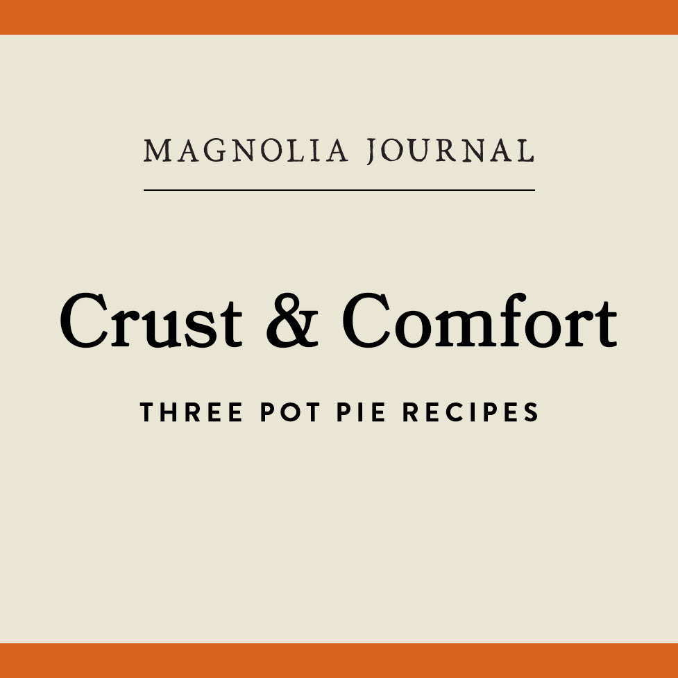 From the Journal: Crust & Comfort