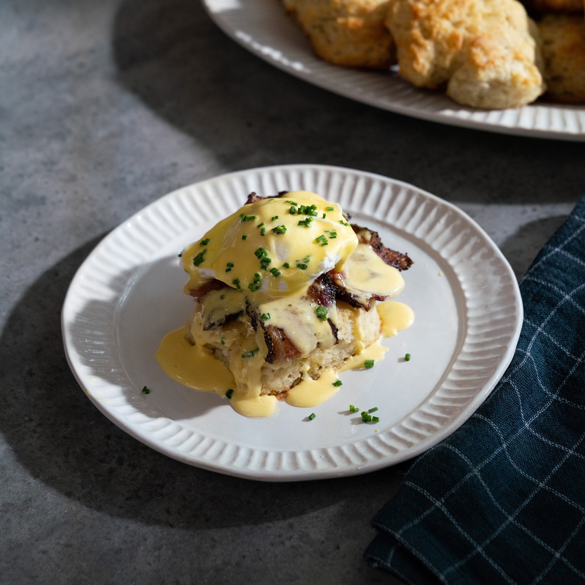 Magnoliass Table Eggs Benedict