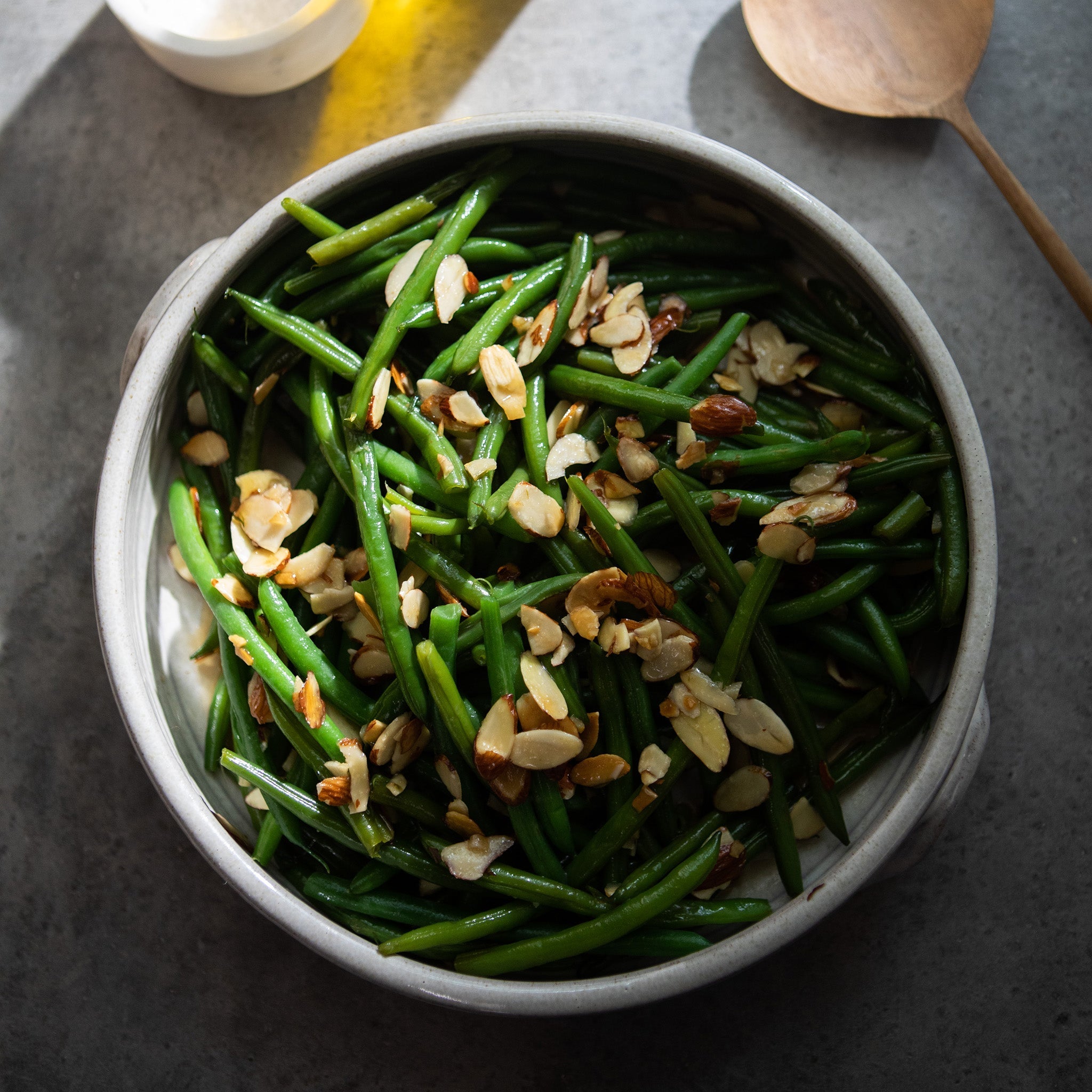 Magnoliass Table Green Beans Almondine