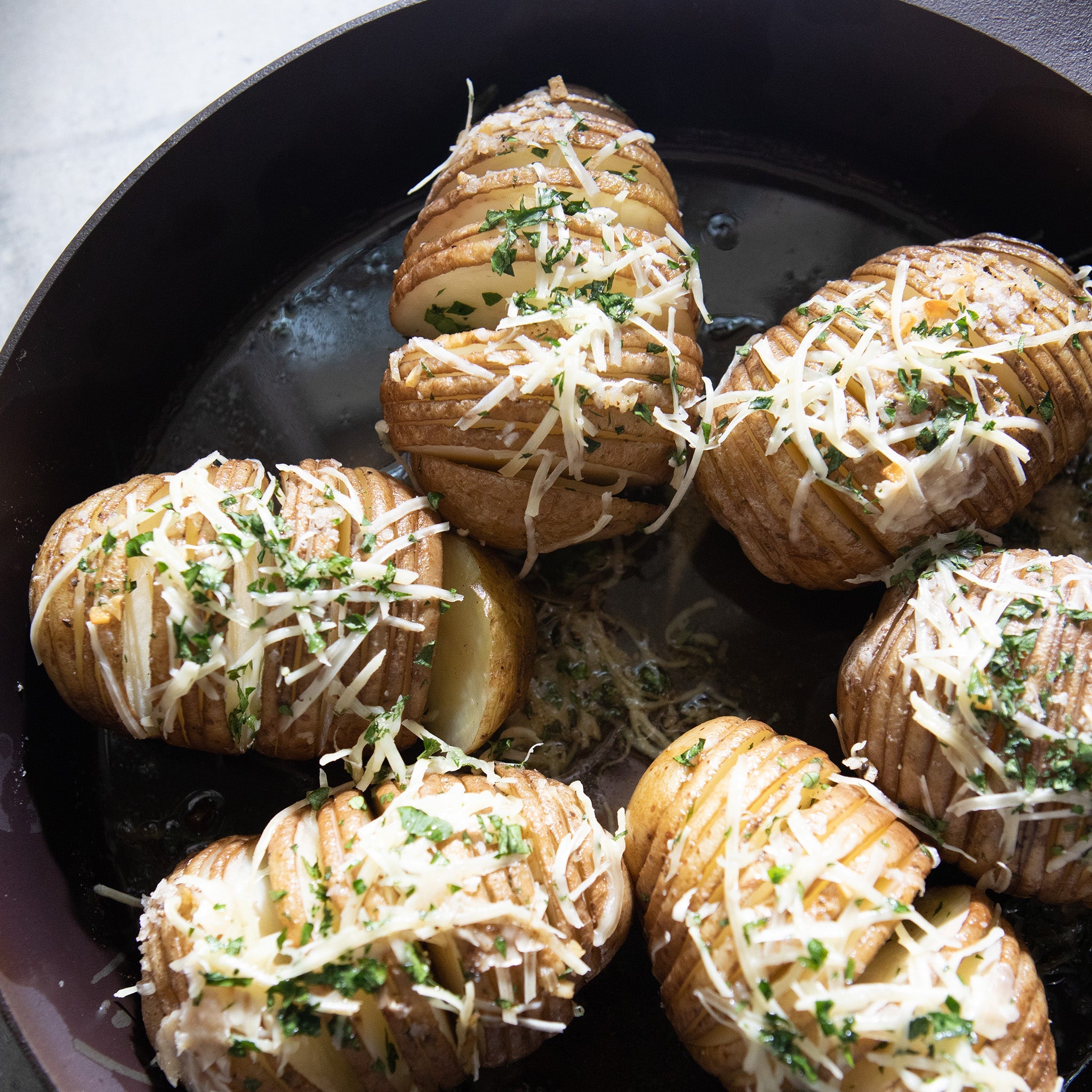 Magnoliass Table Hasselback Potatoes