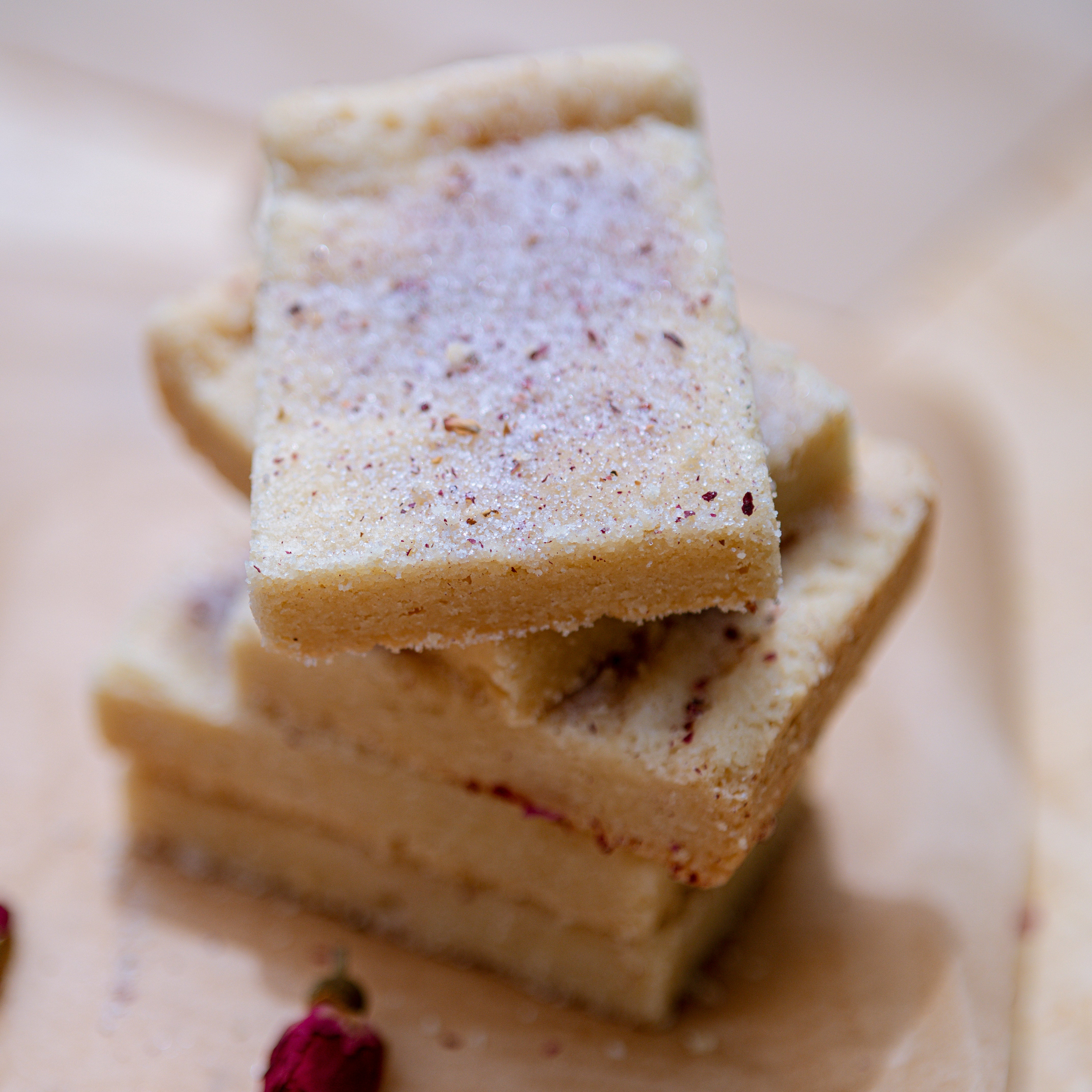 Annie Starke's Rose Shortbread Cookies