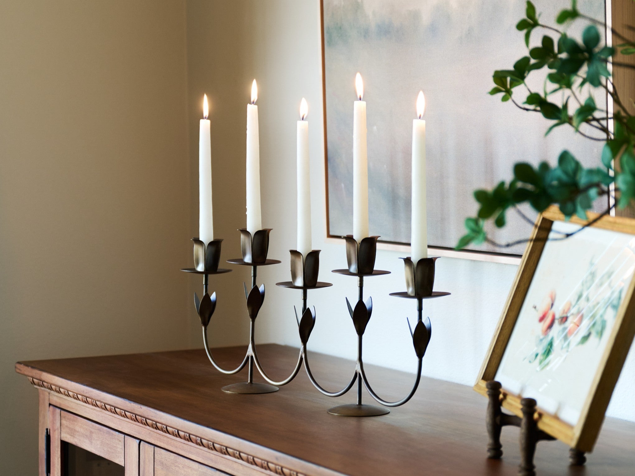 Shop Magnoliass taper and candle holders