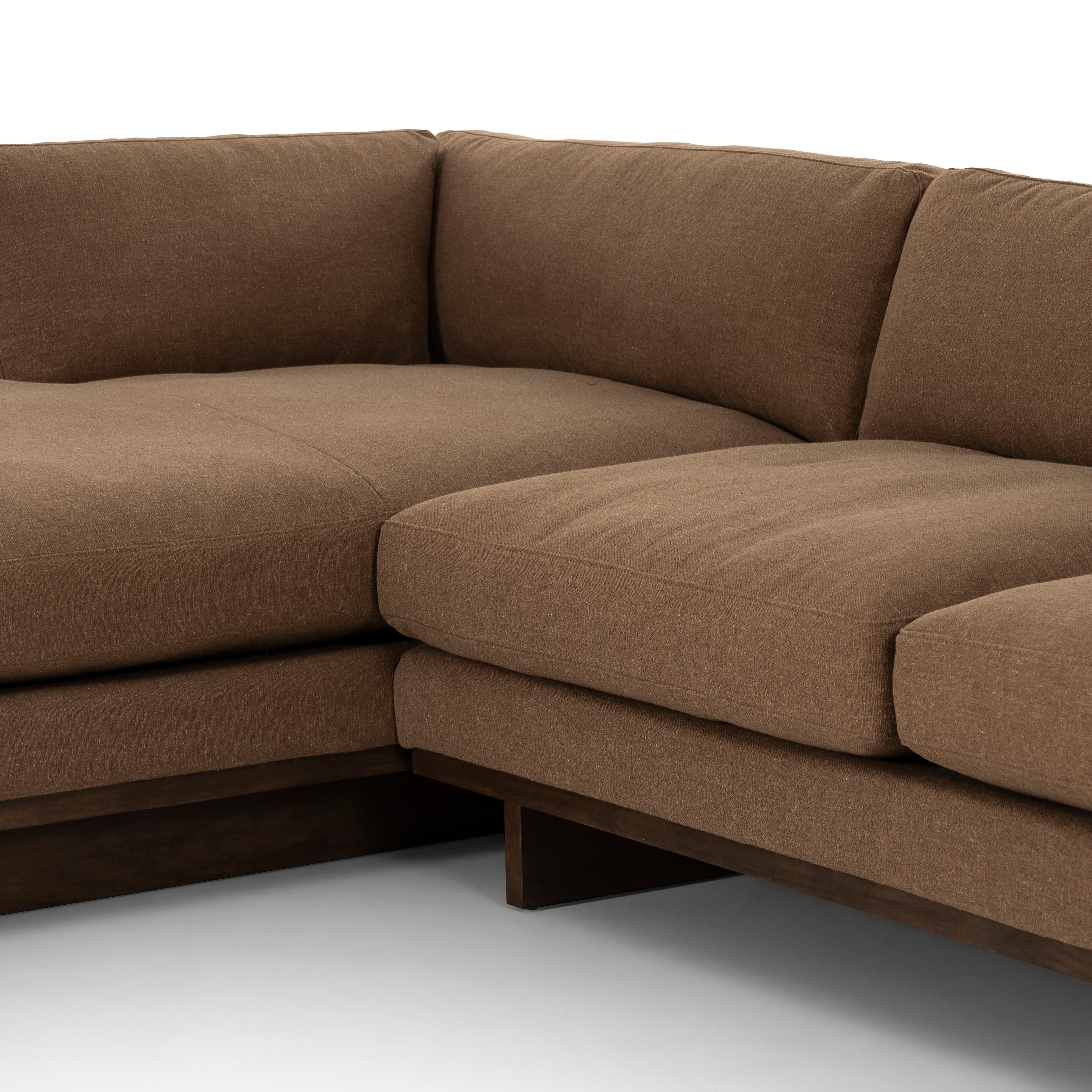 Ford 2 Pc Sectional - Left Chaise in Cafe corner
