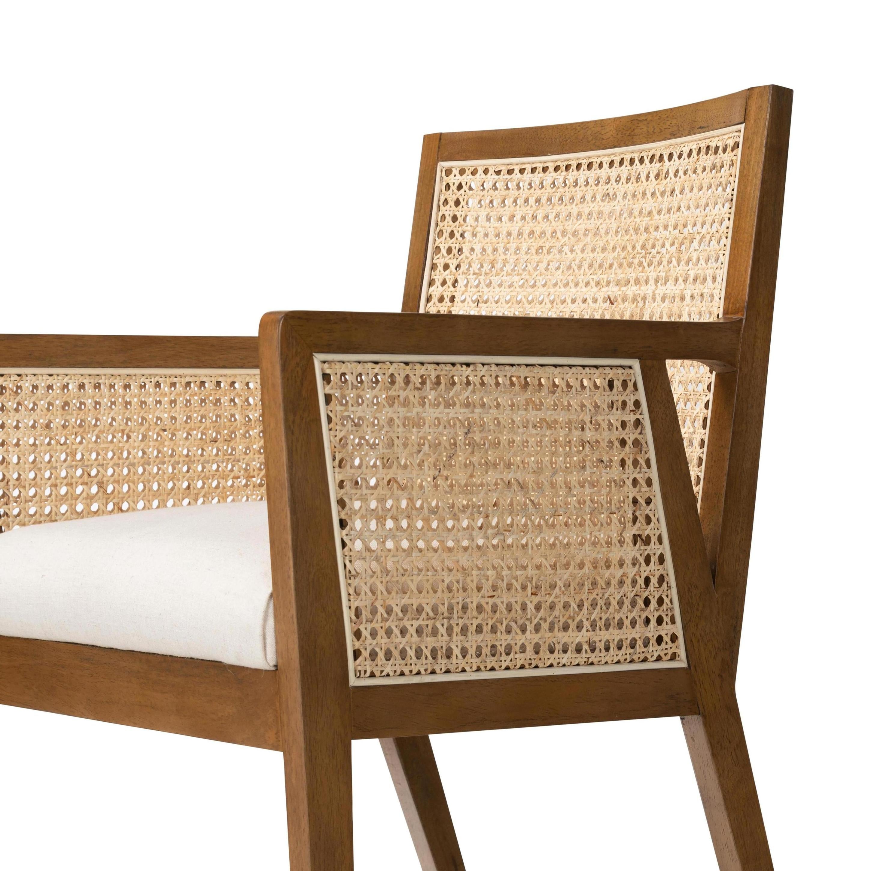 Lita Dining Armchair low angled view