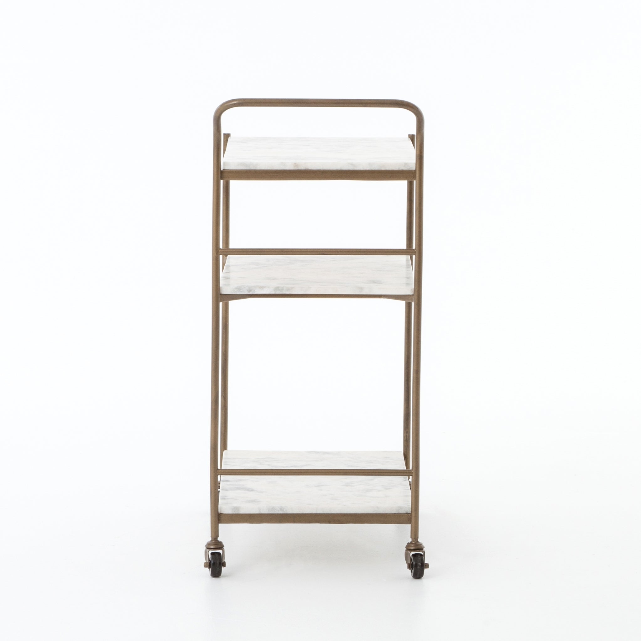 Large Daisy Bar Cart back