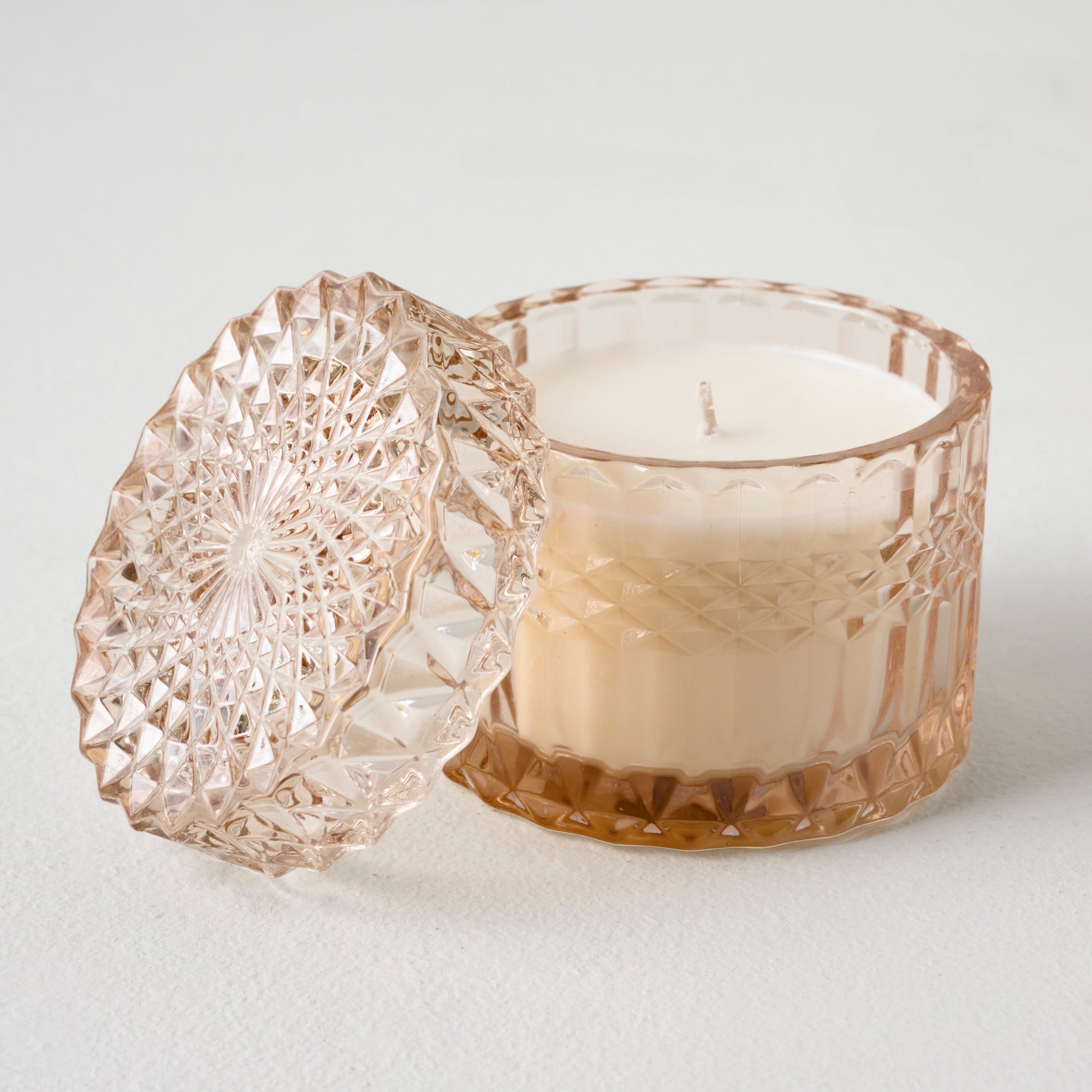 Magnoliass Morning Light Glass Candle