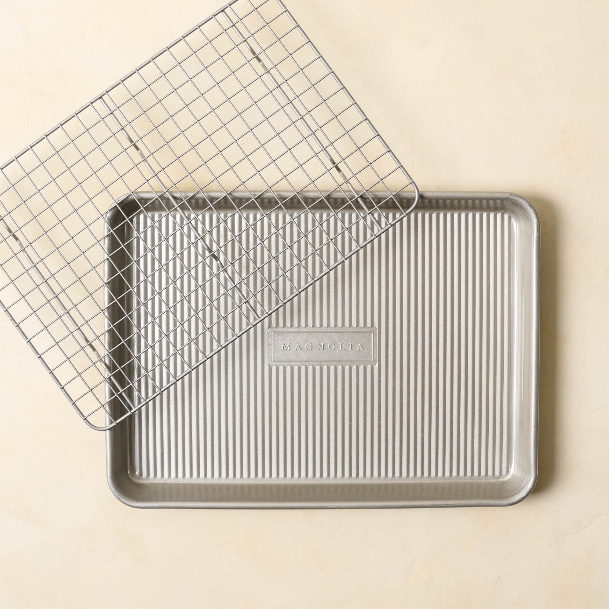 Magnoliass Baking Rack & Sheet Set