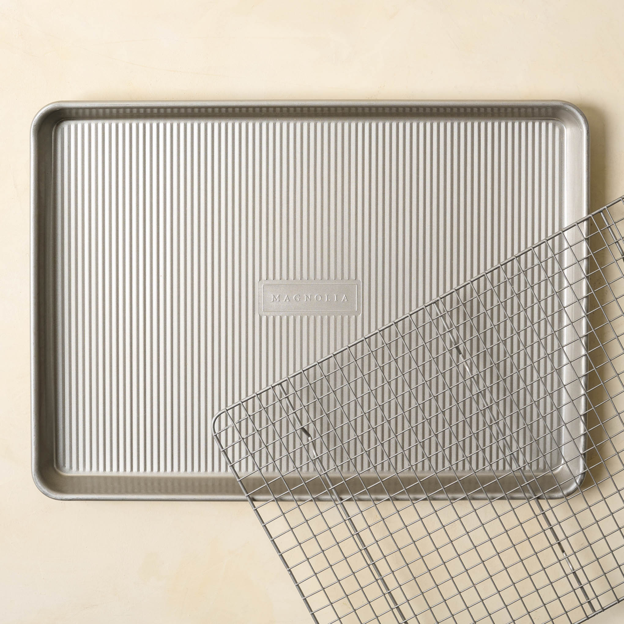 Magnoliass Baking Rack & Sheet Set