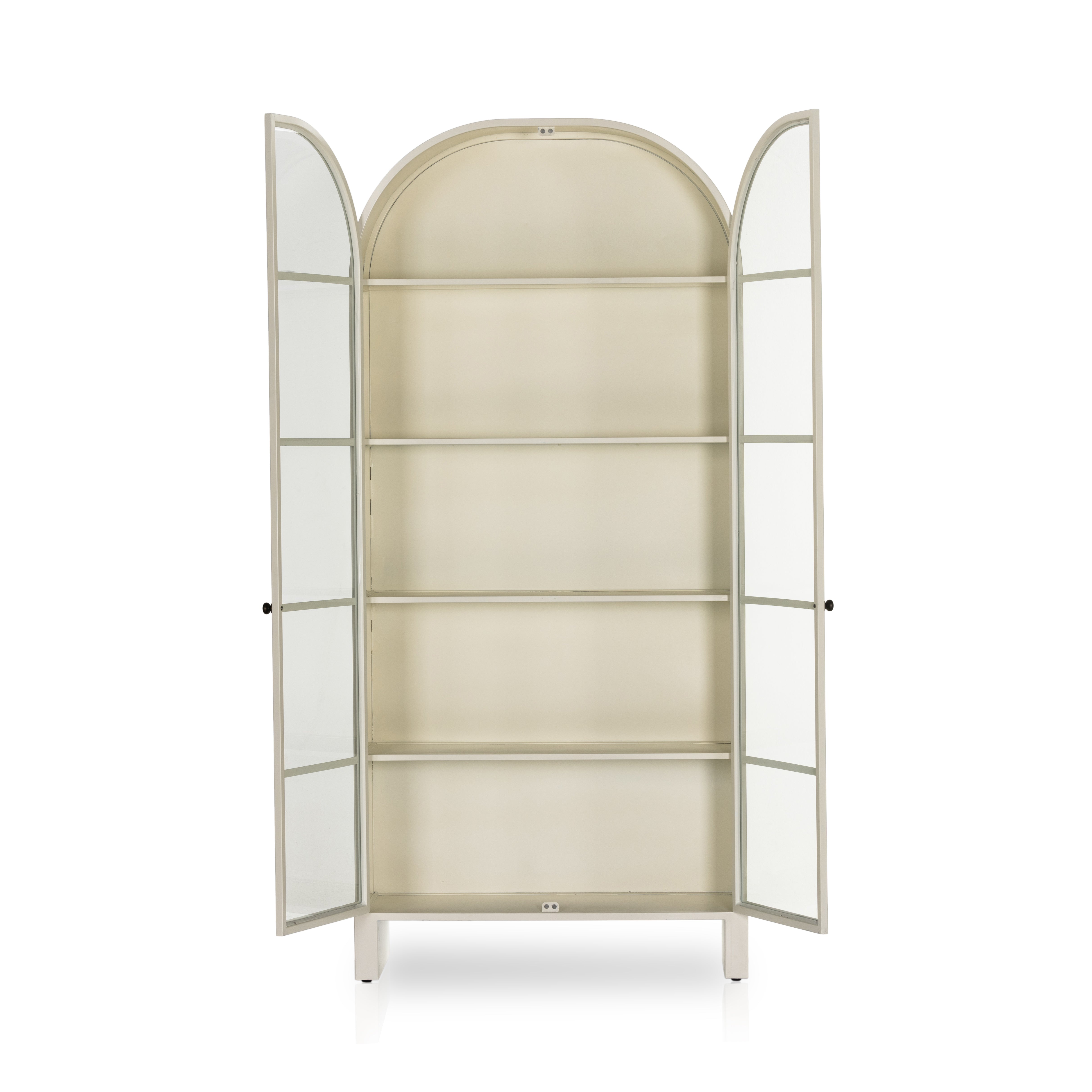 Elise Cabinet shown with doors open