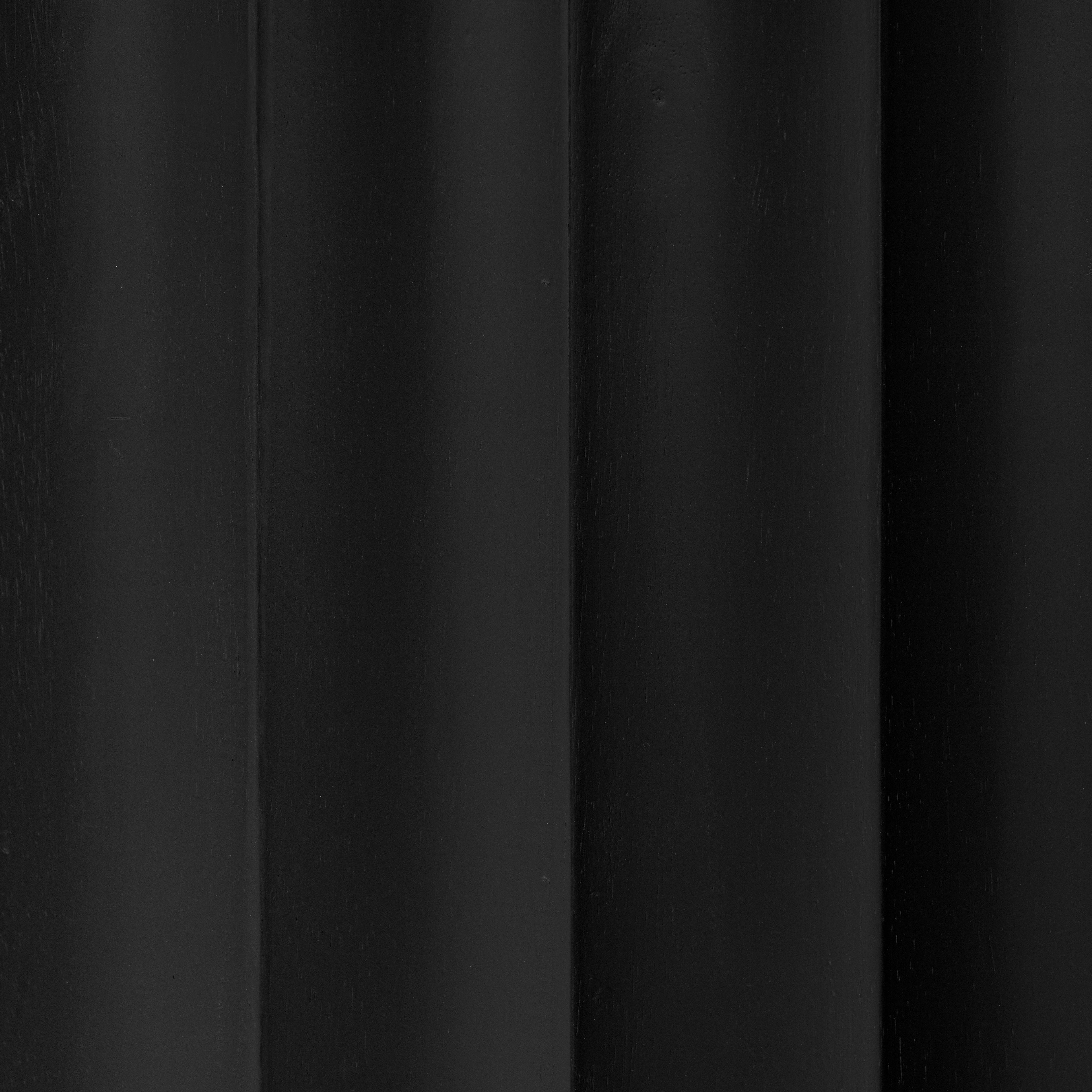 Lillian Dining Table in brushed ebony close up of base of table