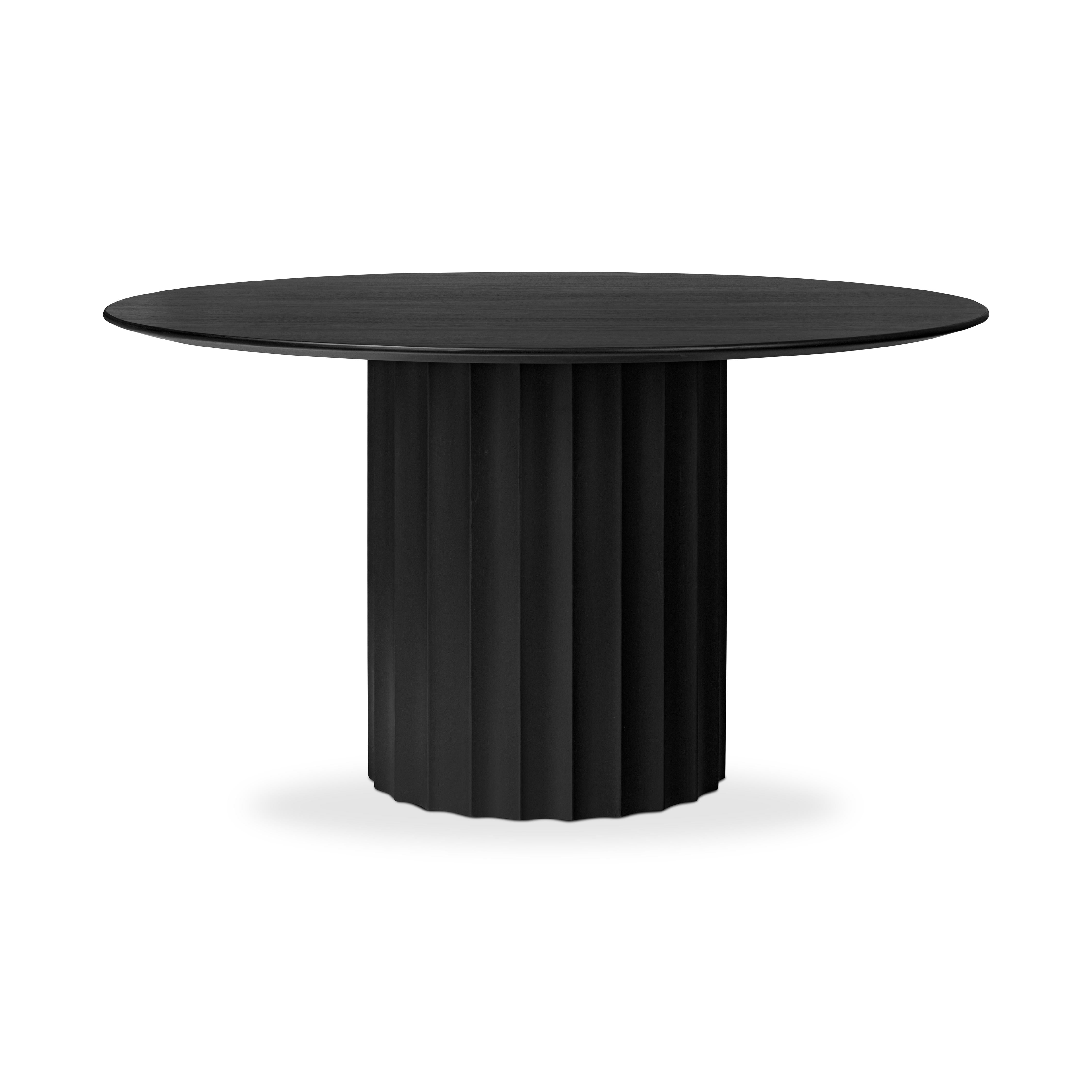 Lillian Dining Table in brushed ebony