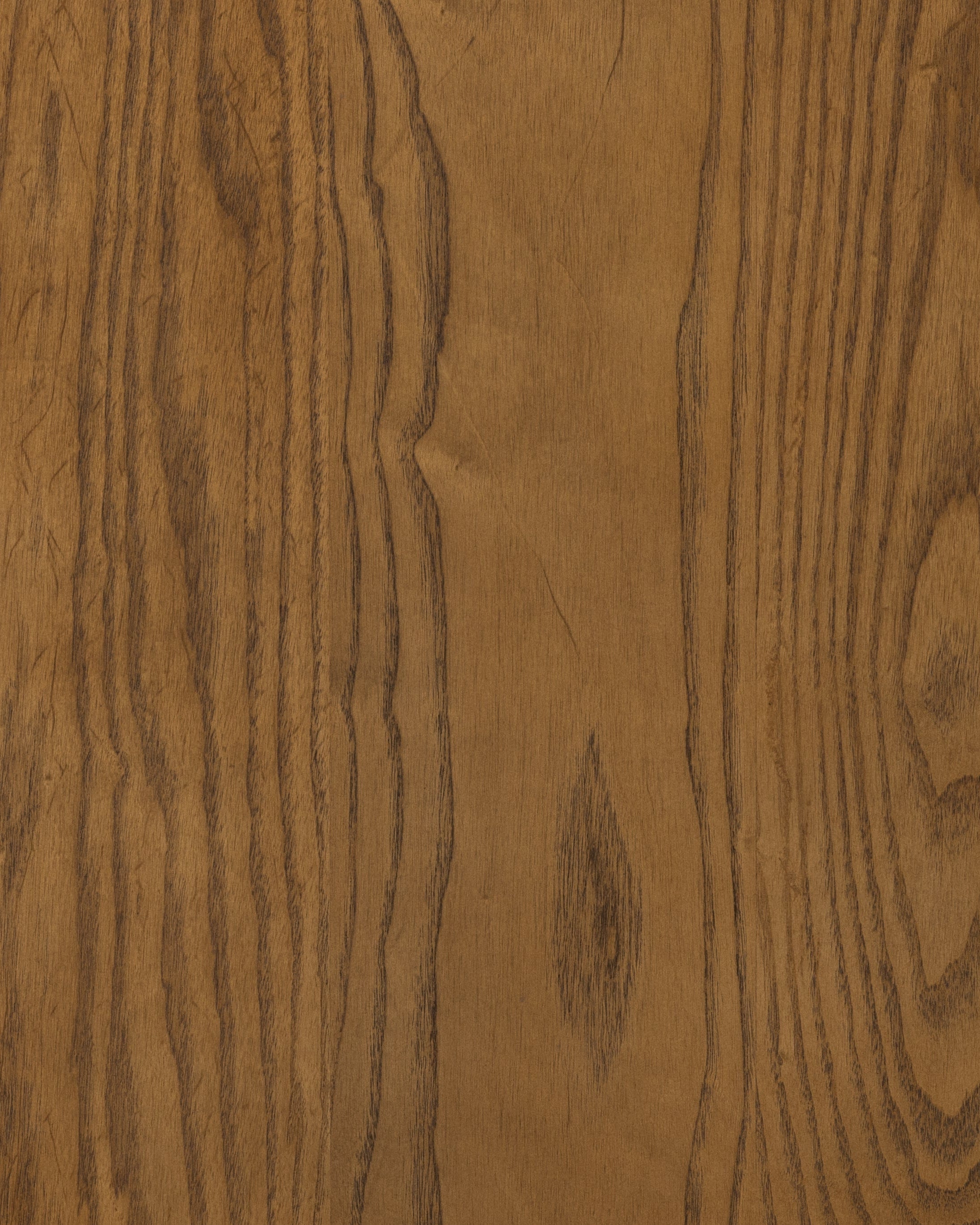 Dawn Media Console in Natural Ash wood grain up close