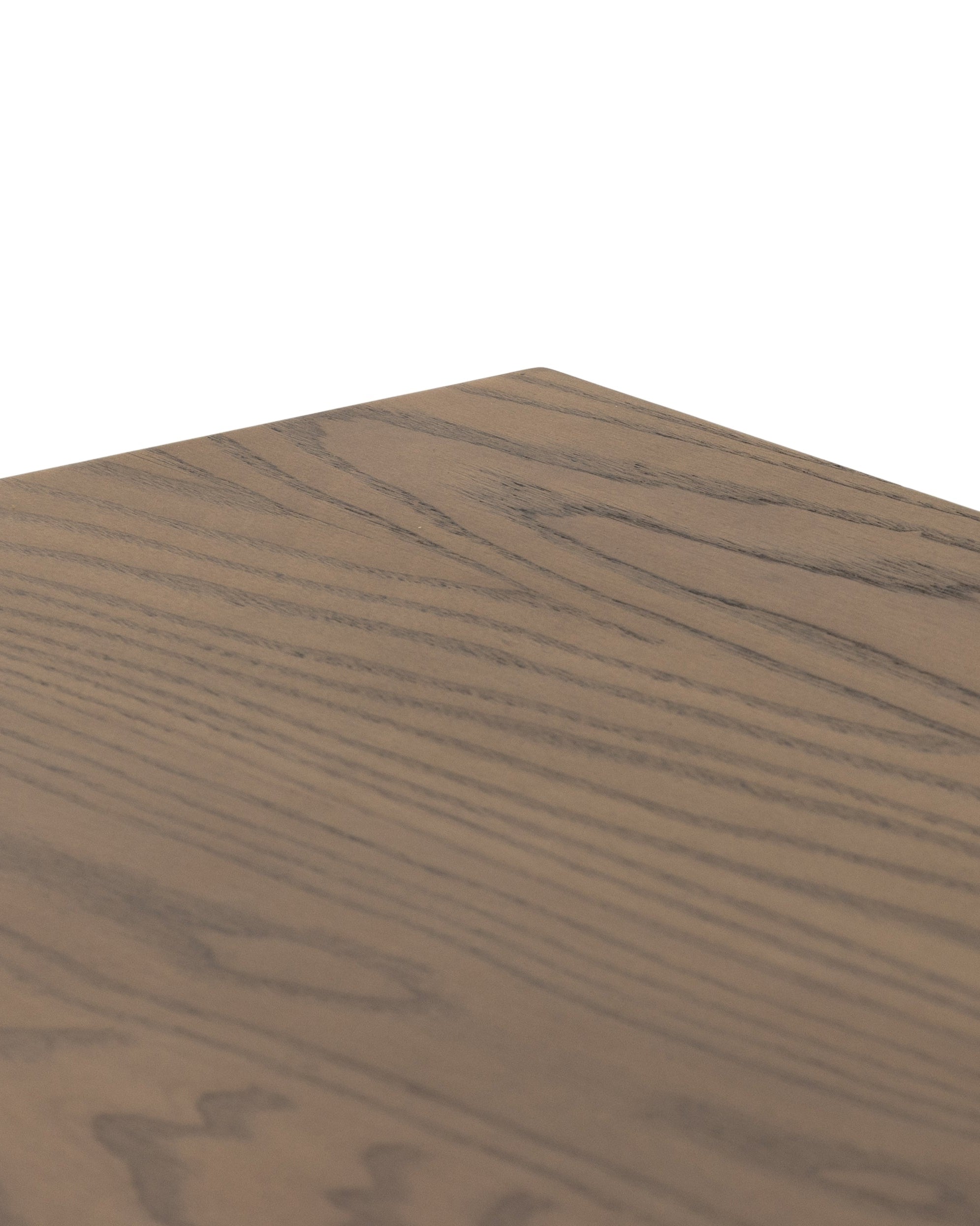 Dawn Media Console in Natural Ash top