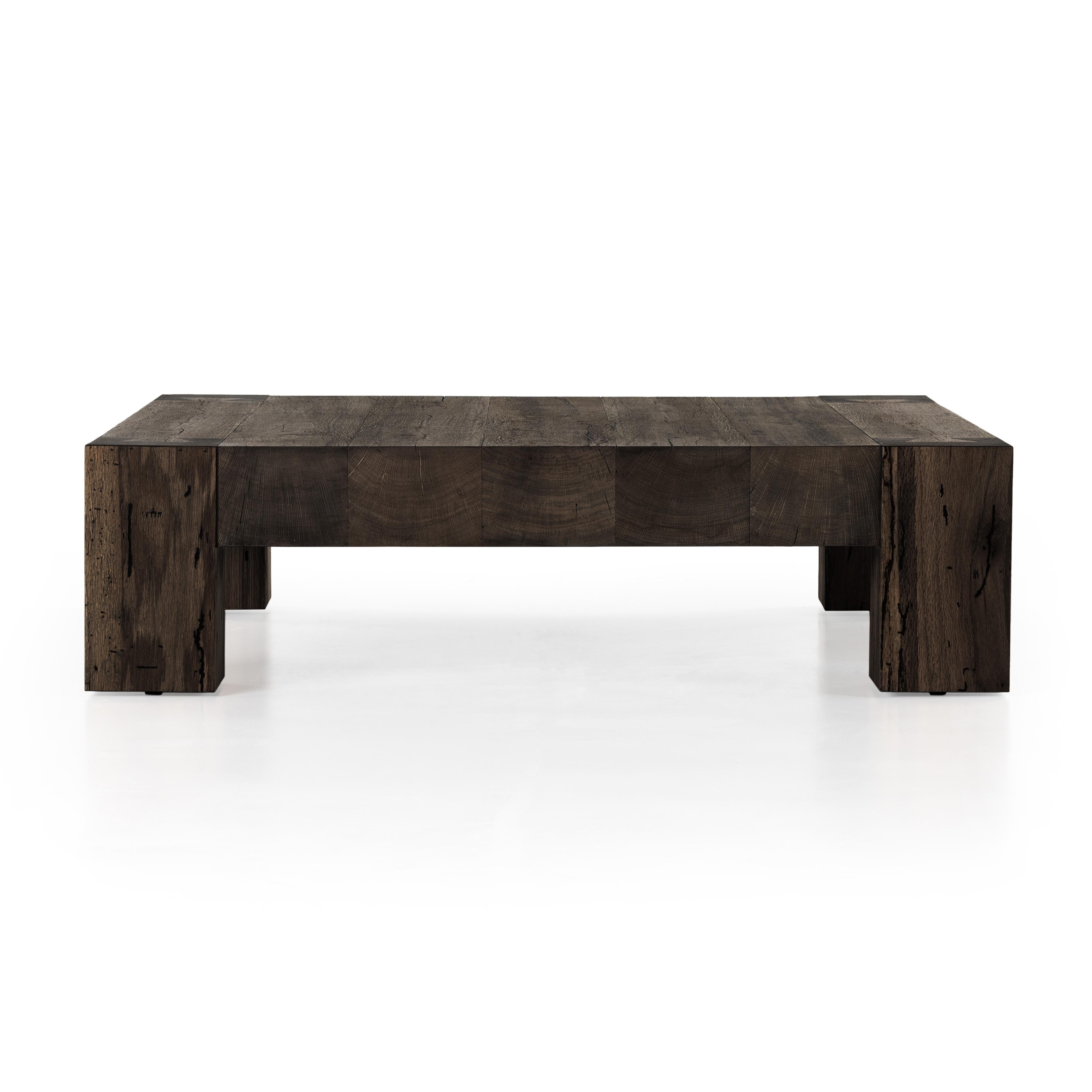 Powell Coffee Table in ebony oak 