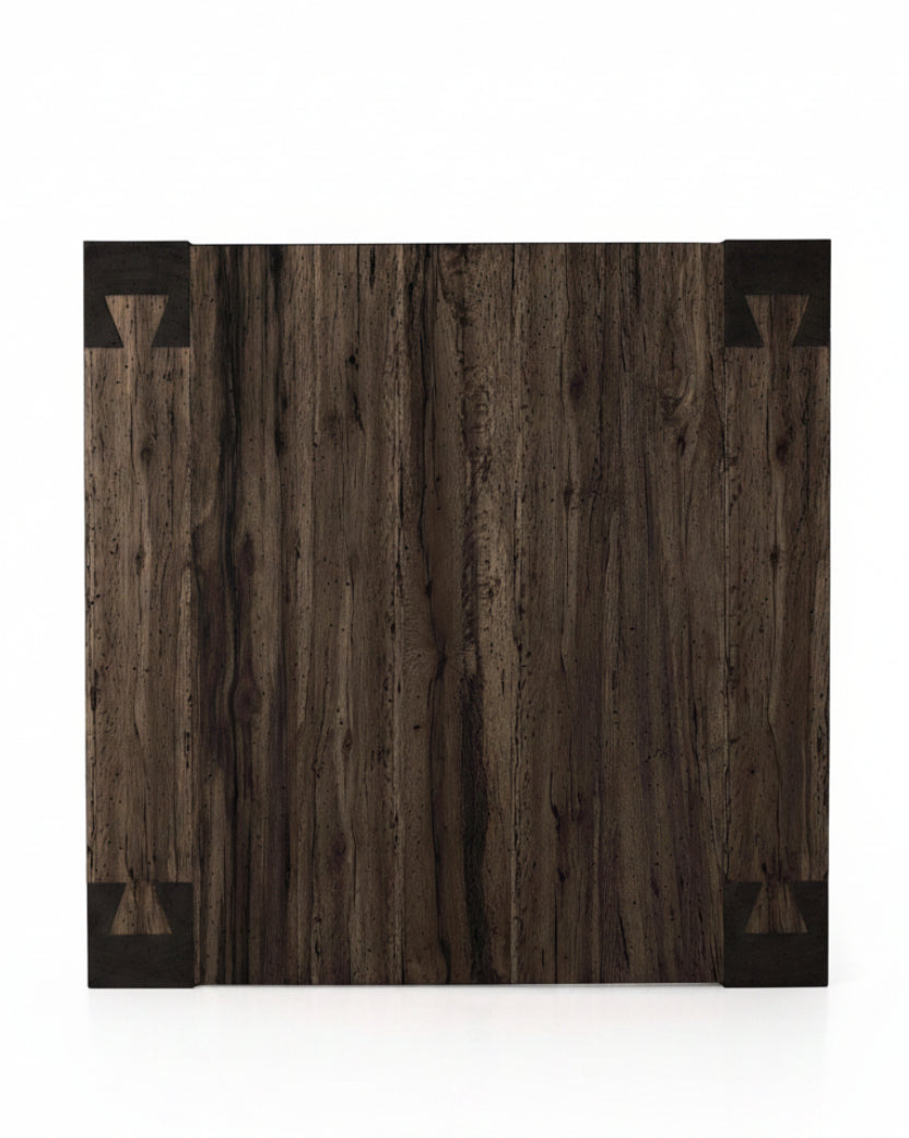 Powell Coffee Table in ebony oak top view