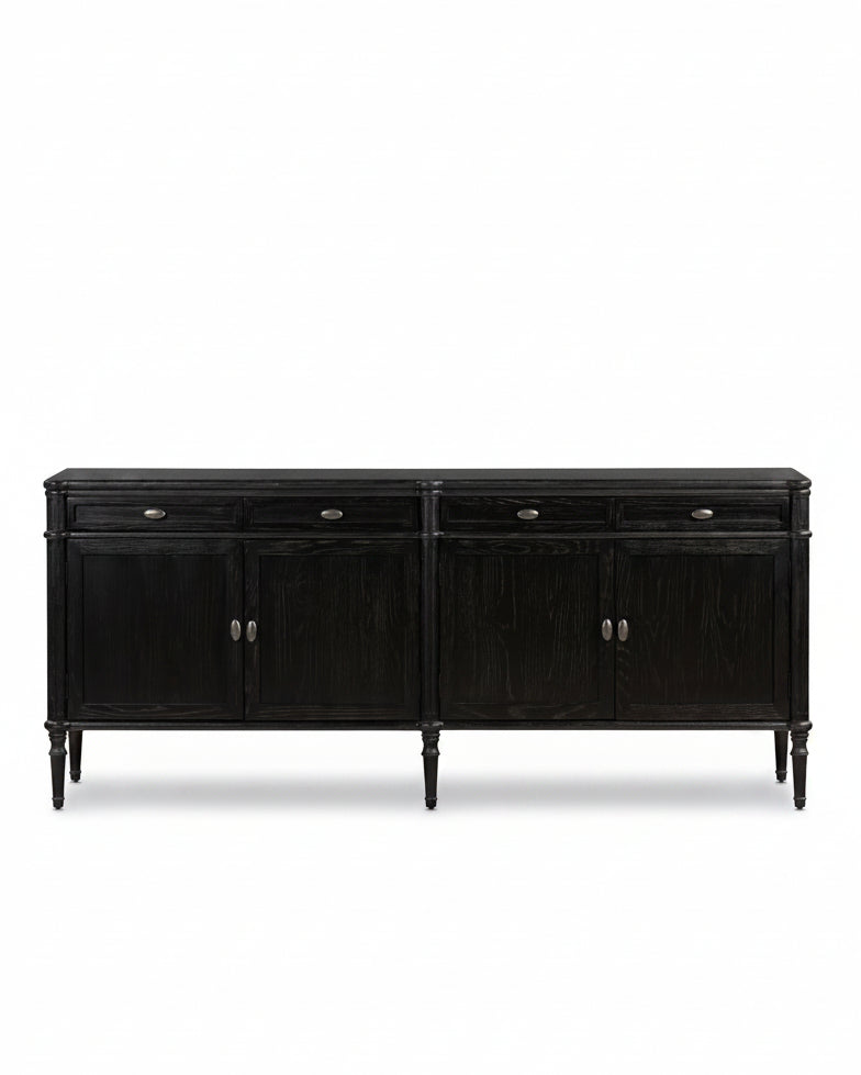Gabrielle Sideboard in Distressed Black