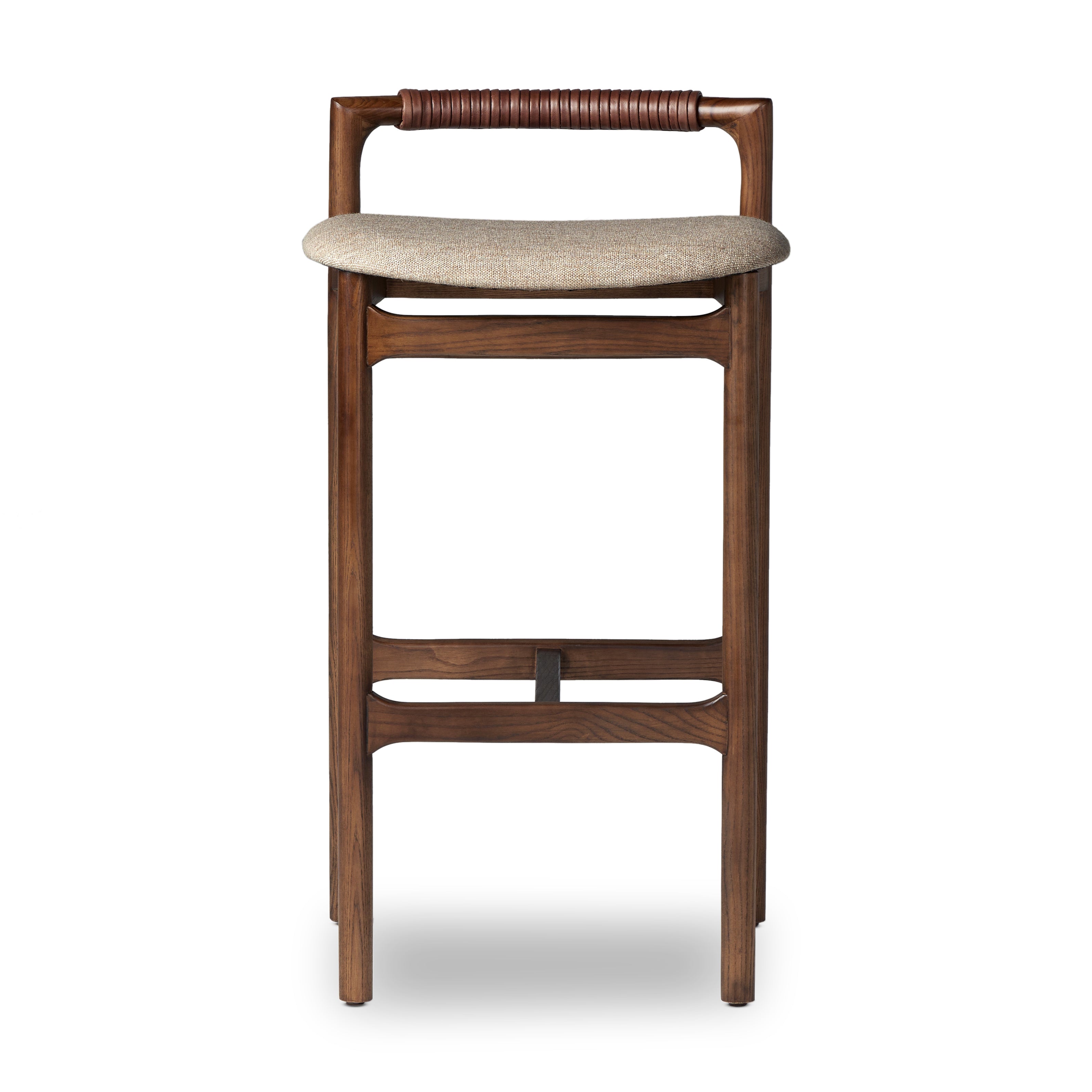 Brandon Bar Stool in Wheat front