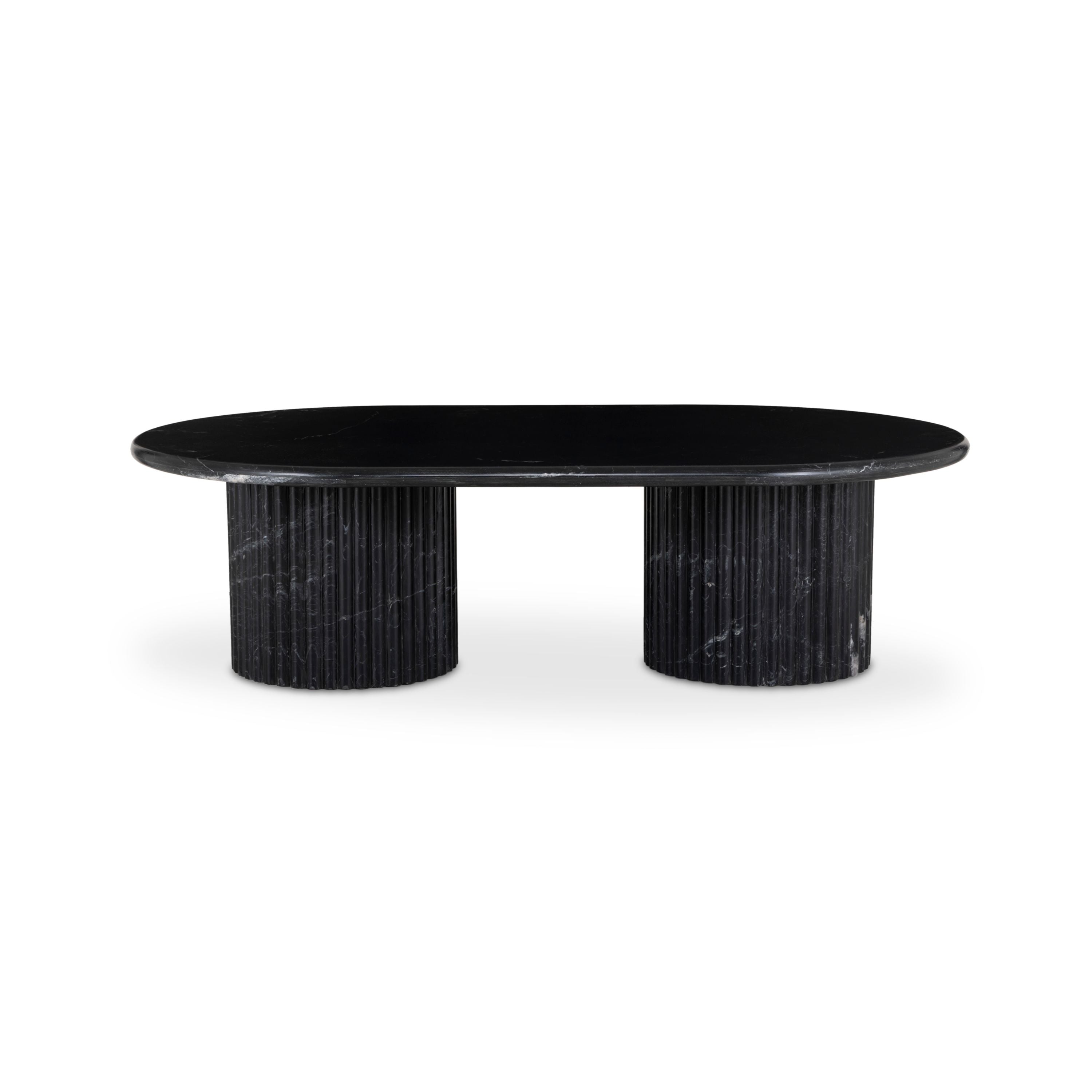 Deco Marble Coffee Table - Black Marble