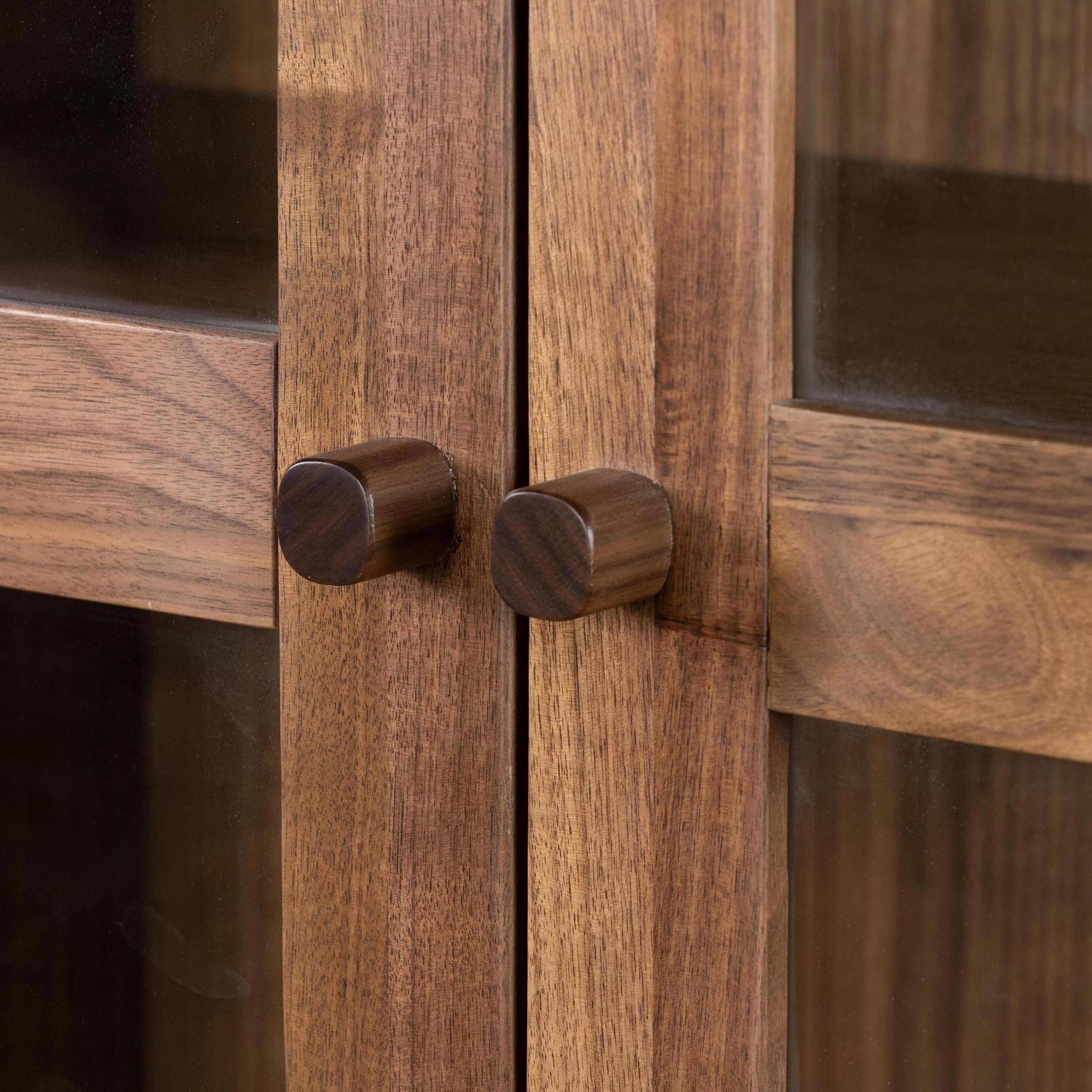 Latimer Cabinet close up of door knobs