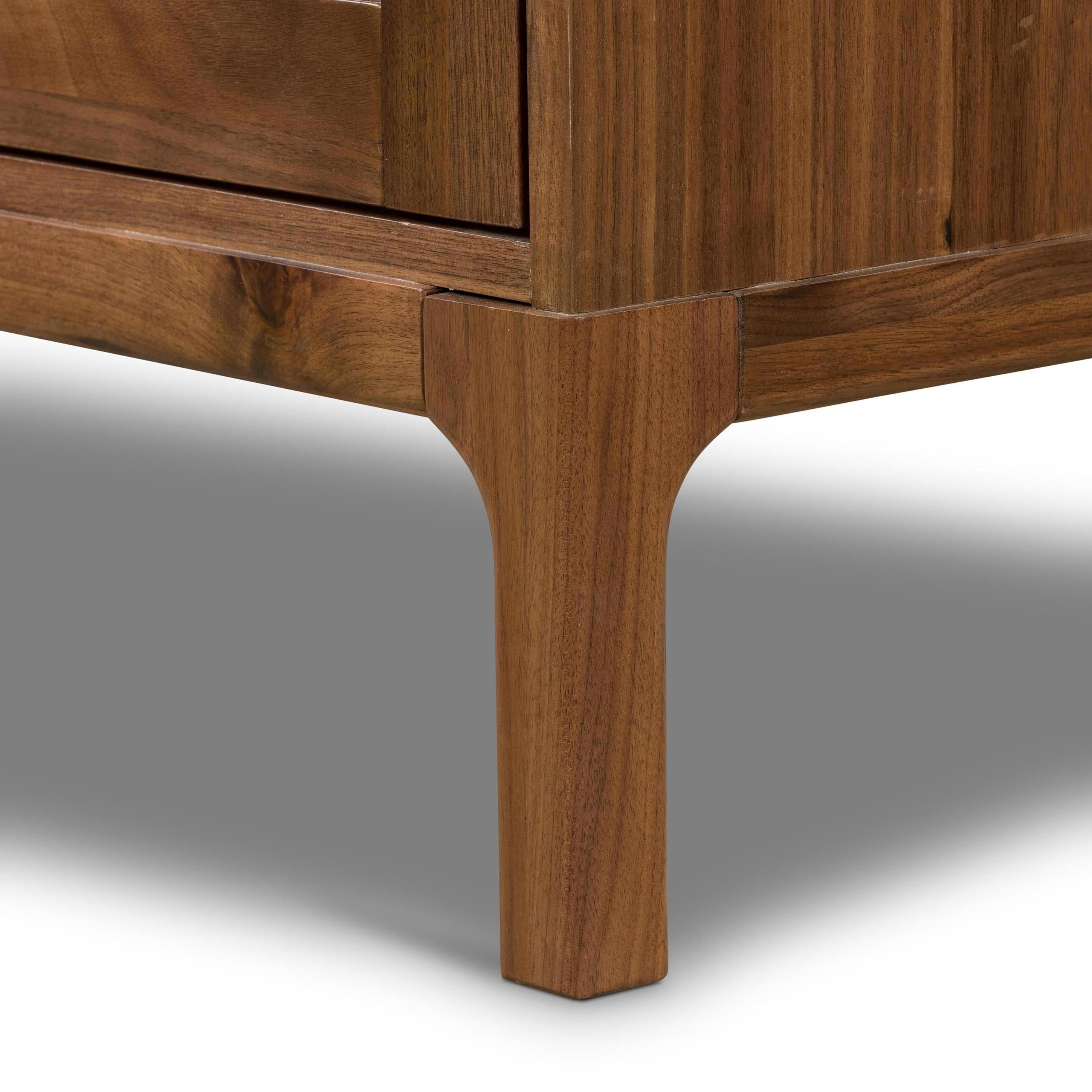 Latimer Cabinet close up of leg of cabinet