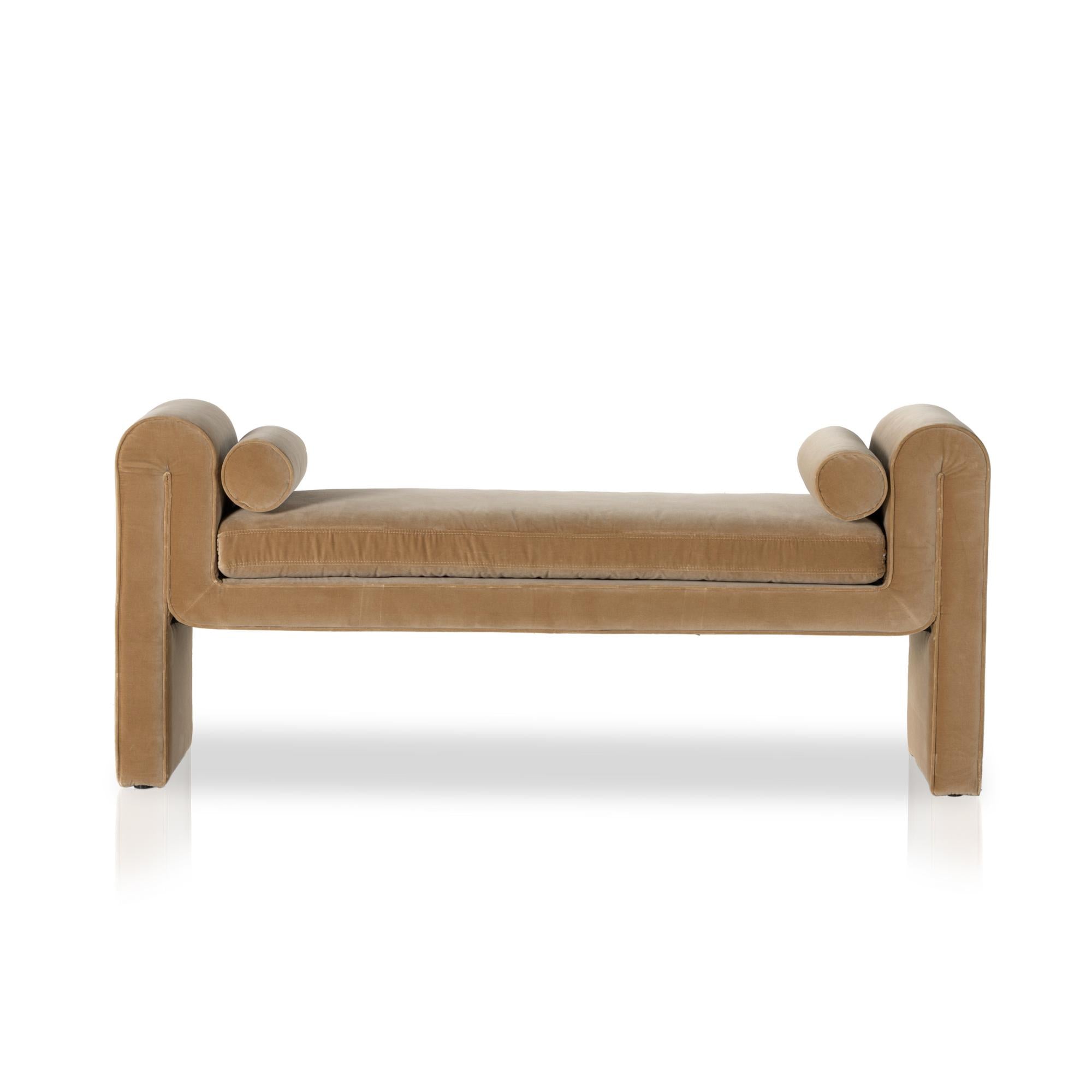 Mayberry Accent Bench front view