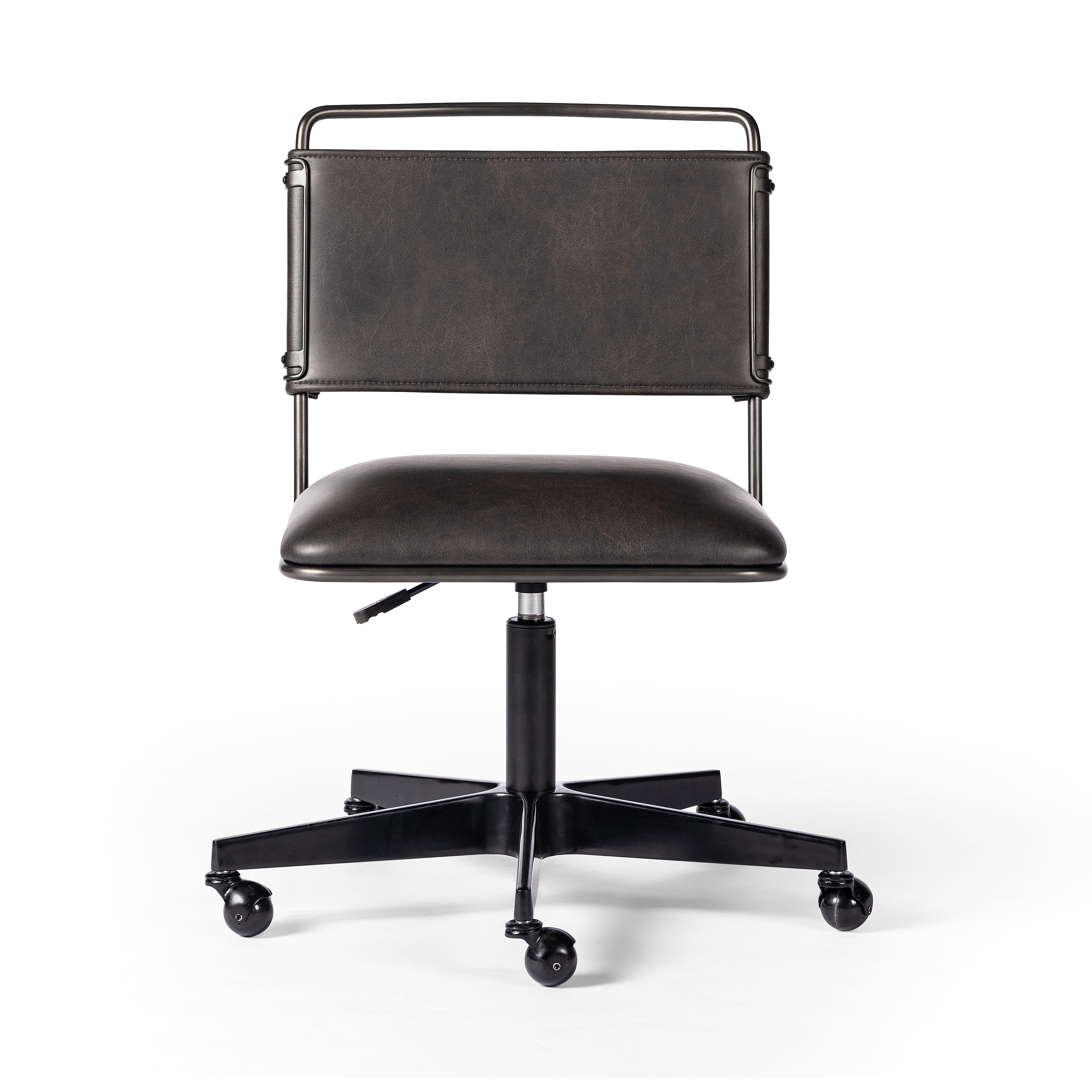 distressed black Jackson Desk Chair