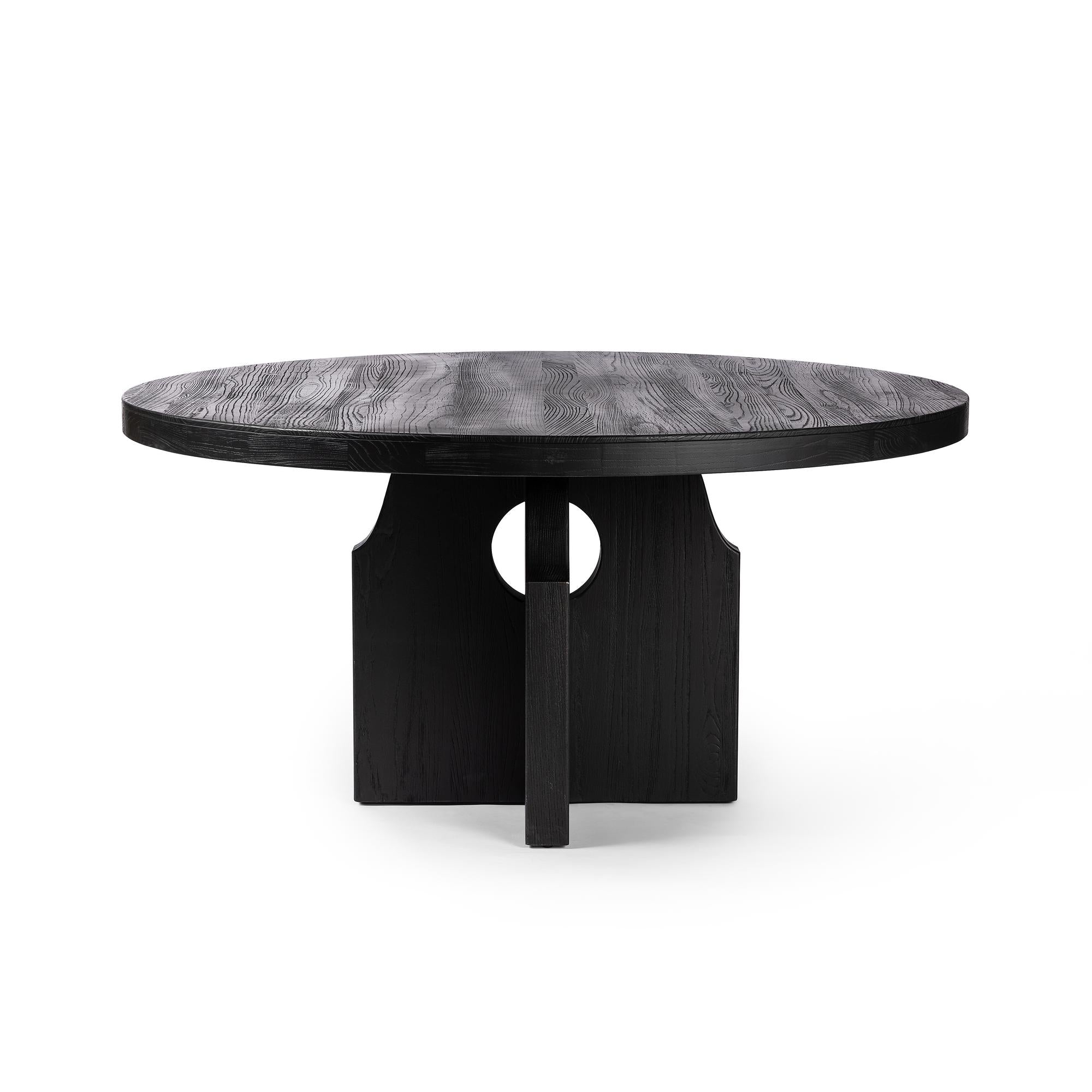 Oslo Dining Table black elm