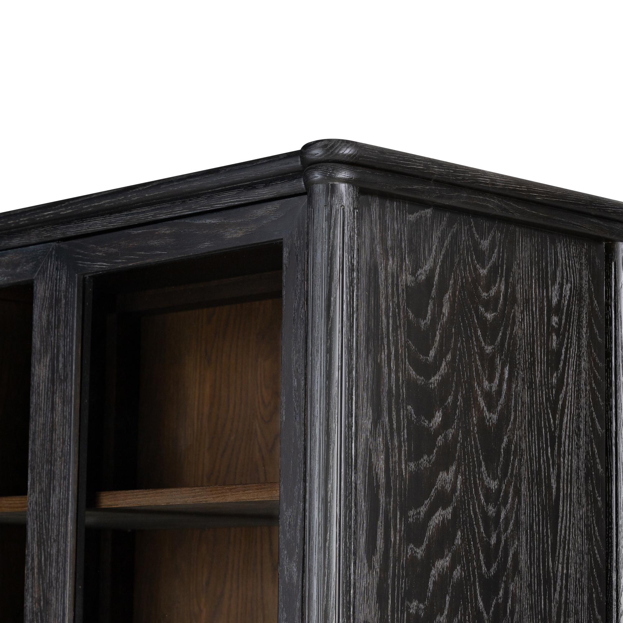 Gabrielle Cabinet close up of top of cabinet
