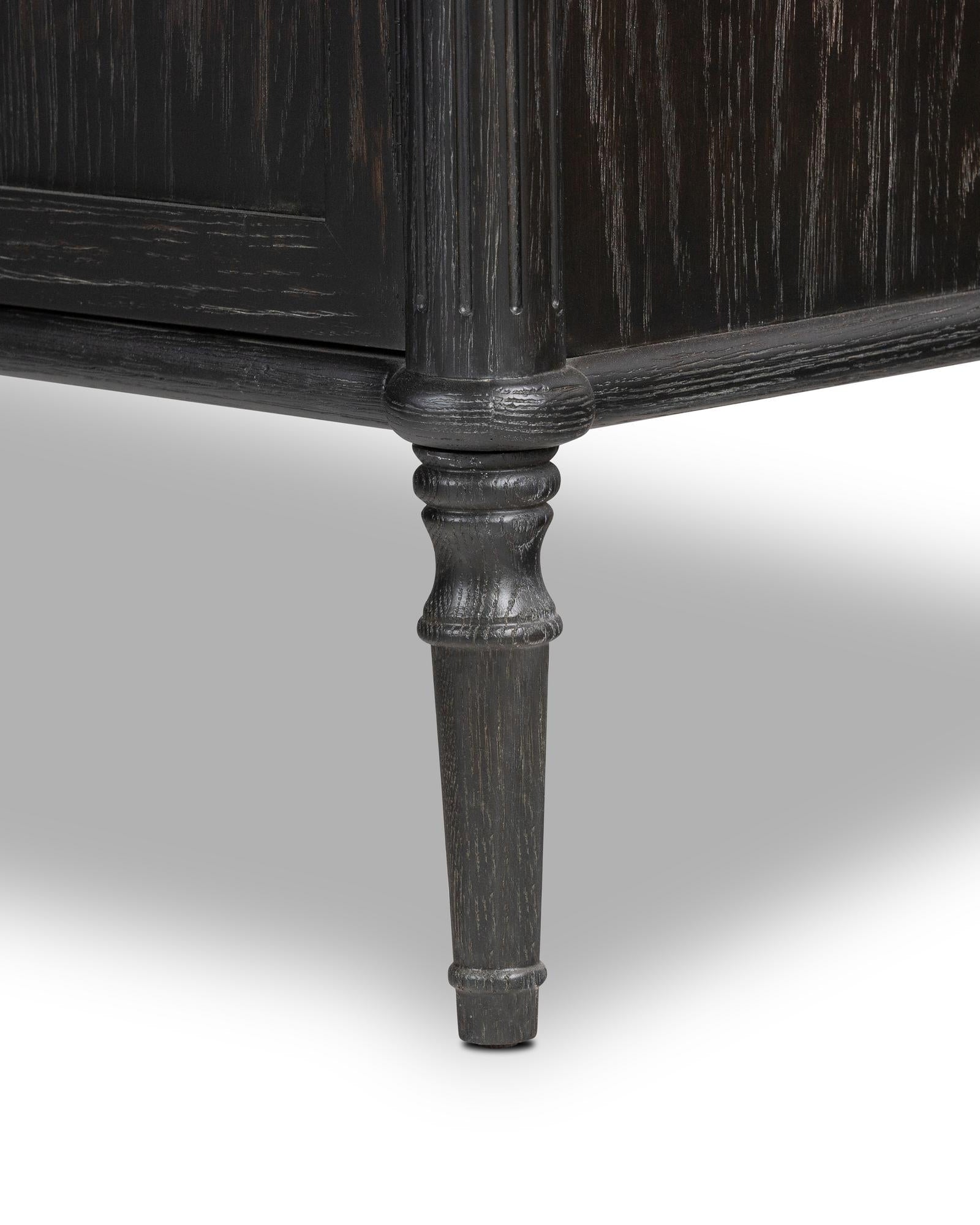 Gabrielle Cabinet close up of legs