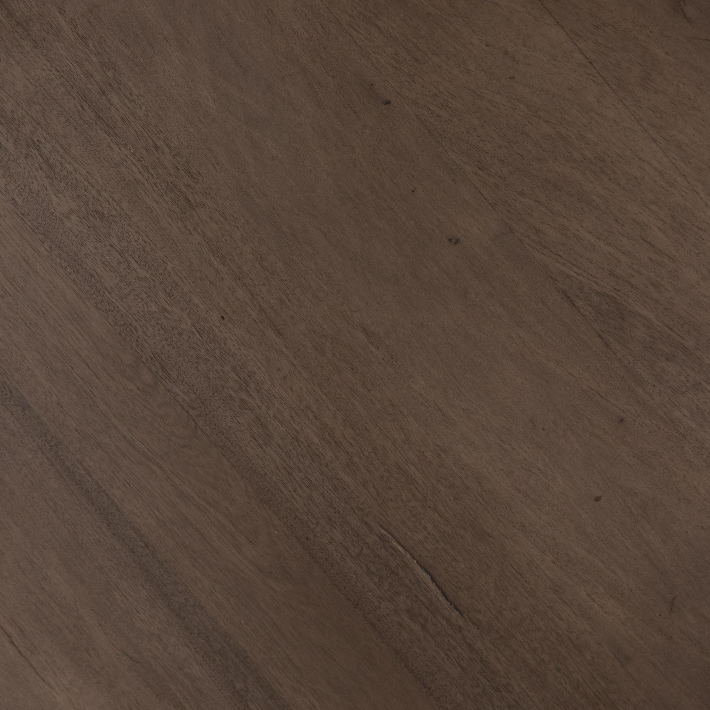 Paulo End Table close up of wood detail on tabletop