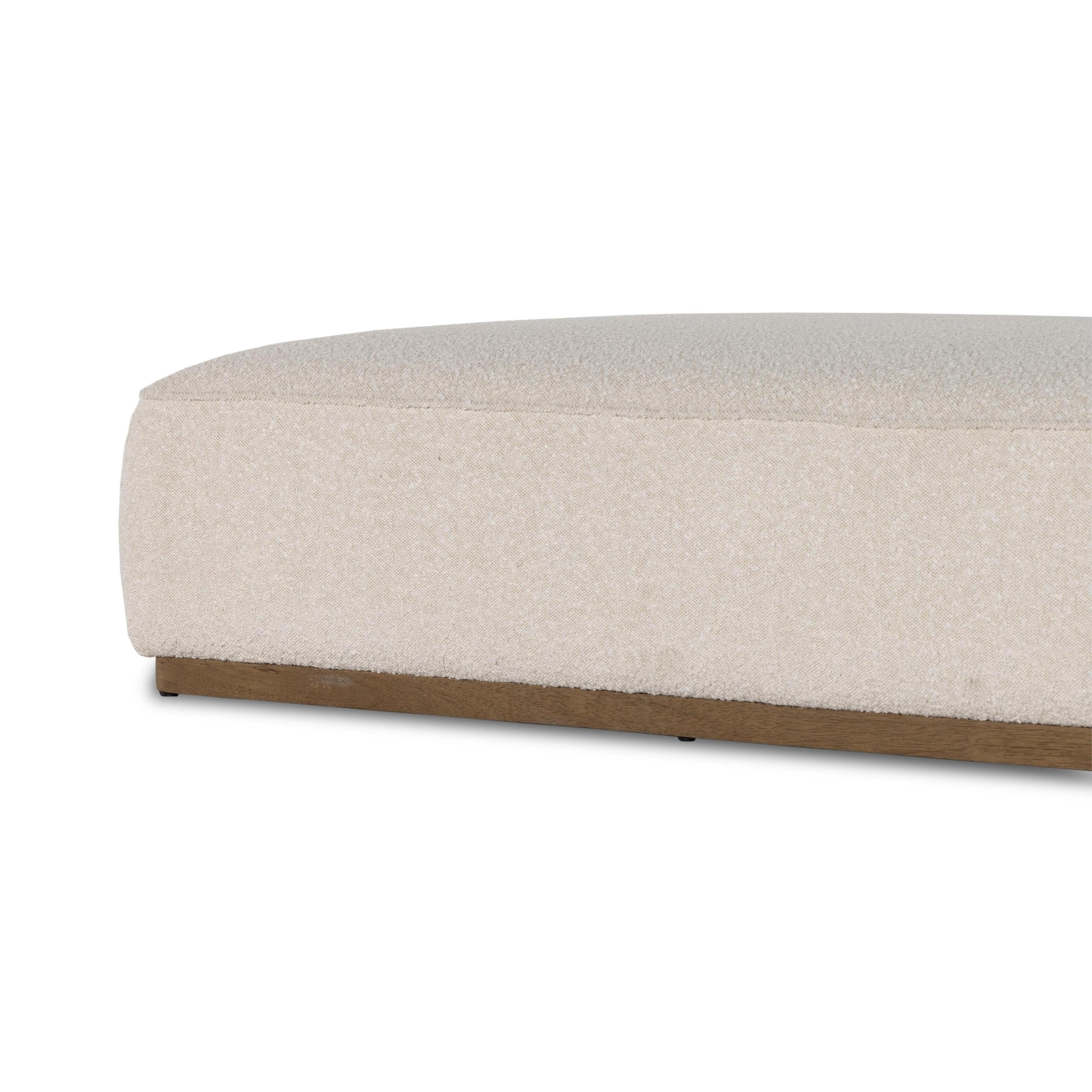 Felicity Large Ottoman close up