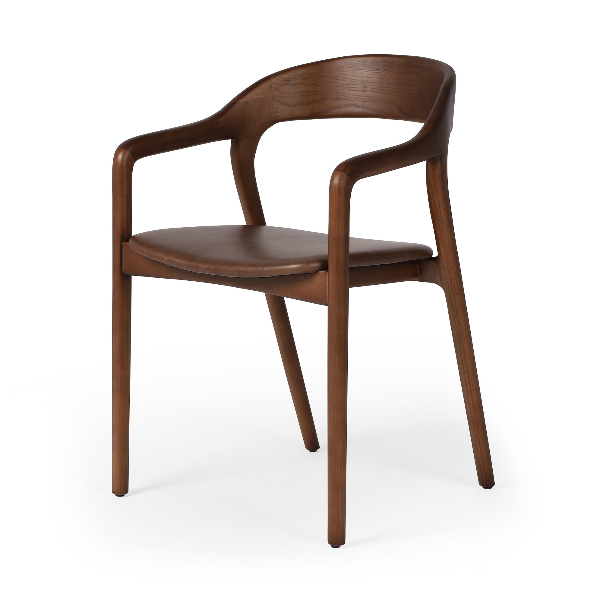 Leigh Dining Armchair in Sonoma coco