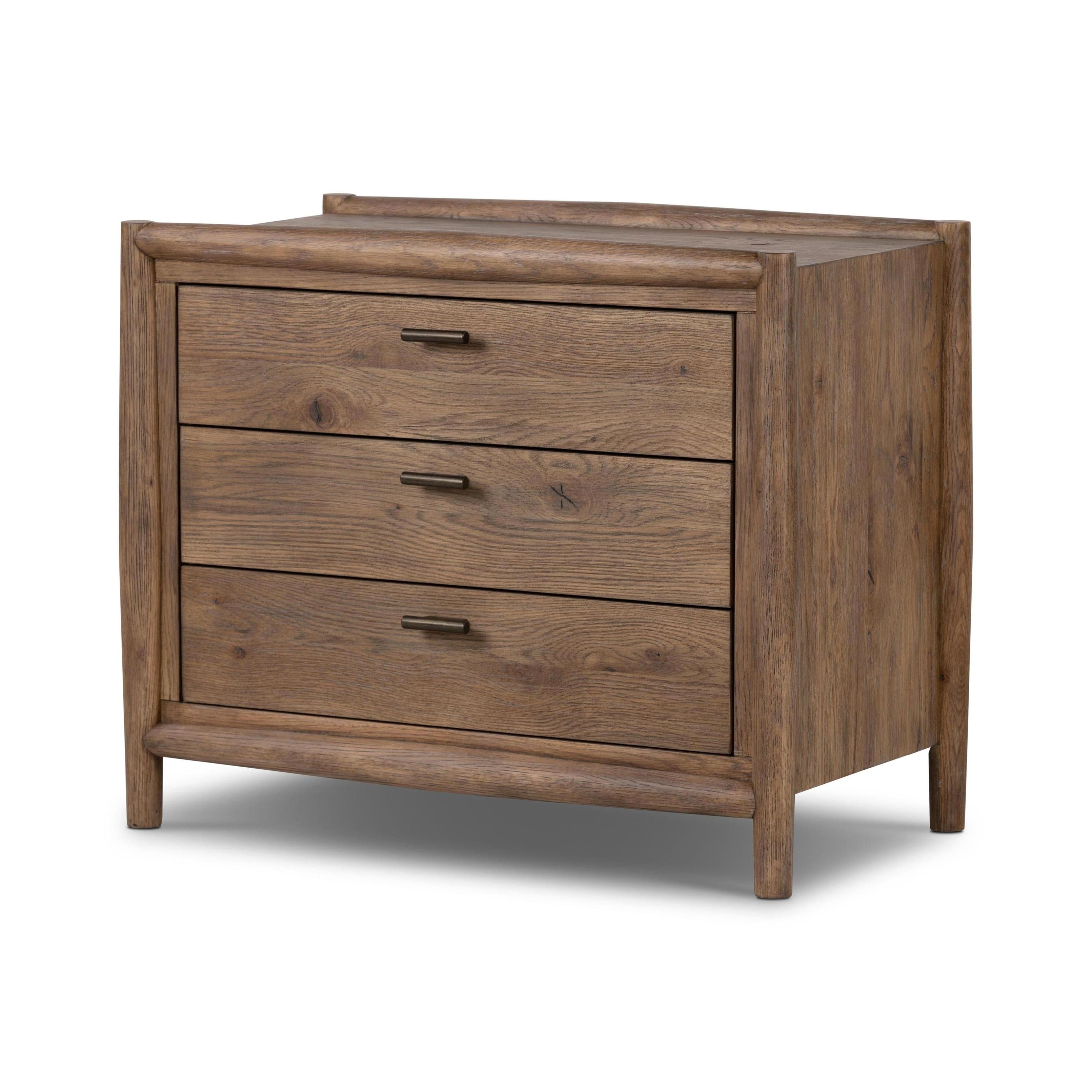 Flint Nightstand angled view