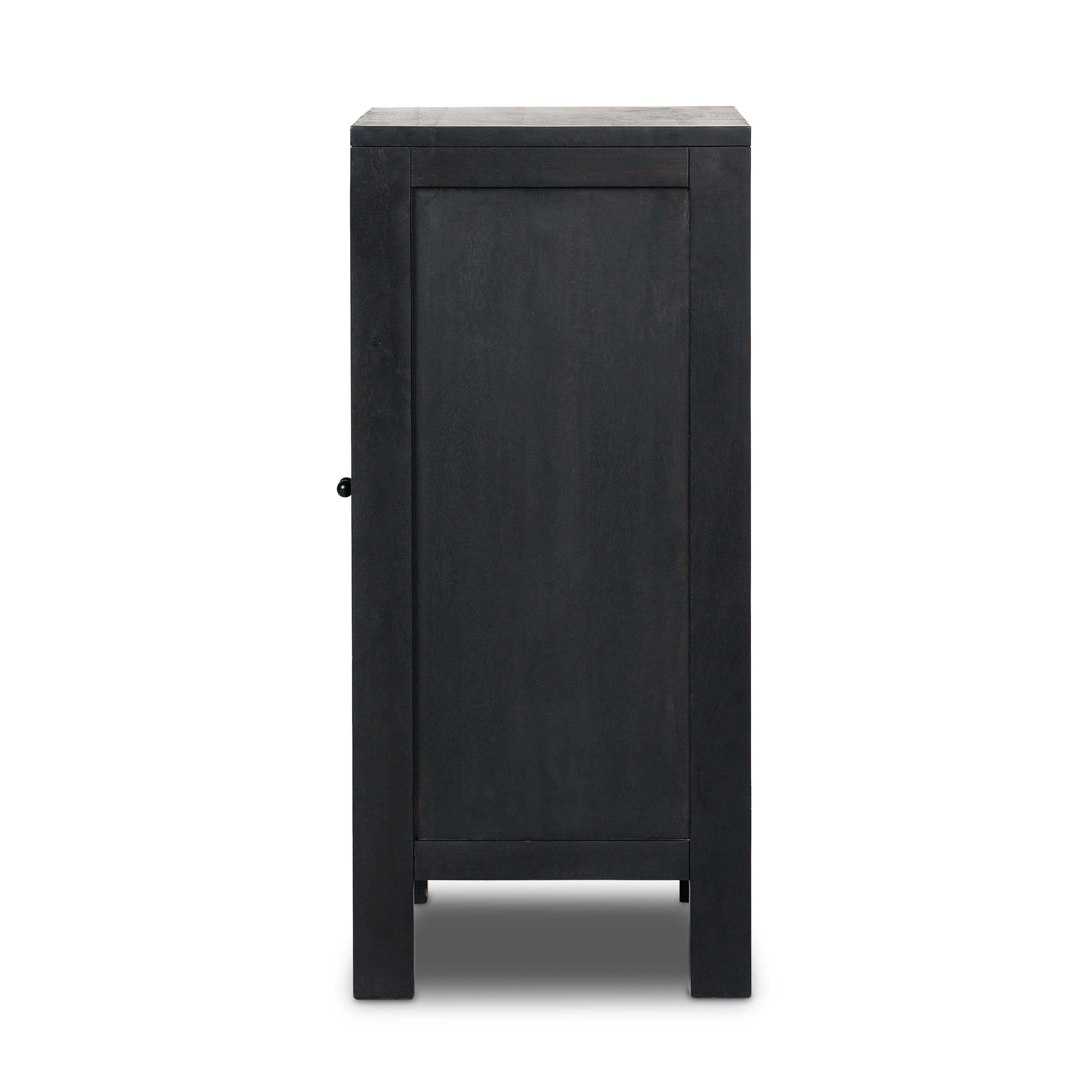 Maya Bar Cabinet side view