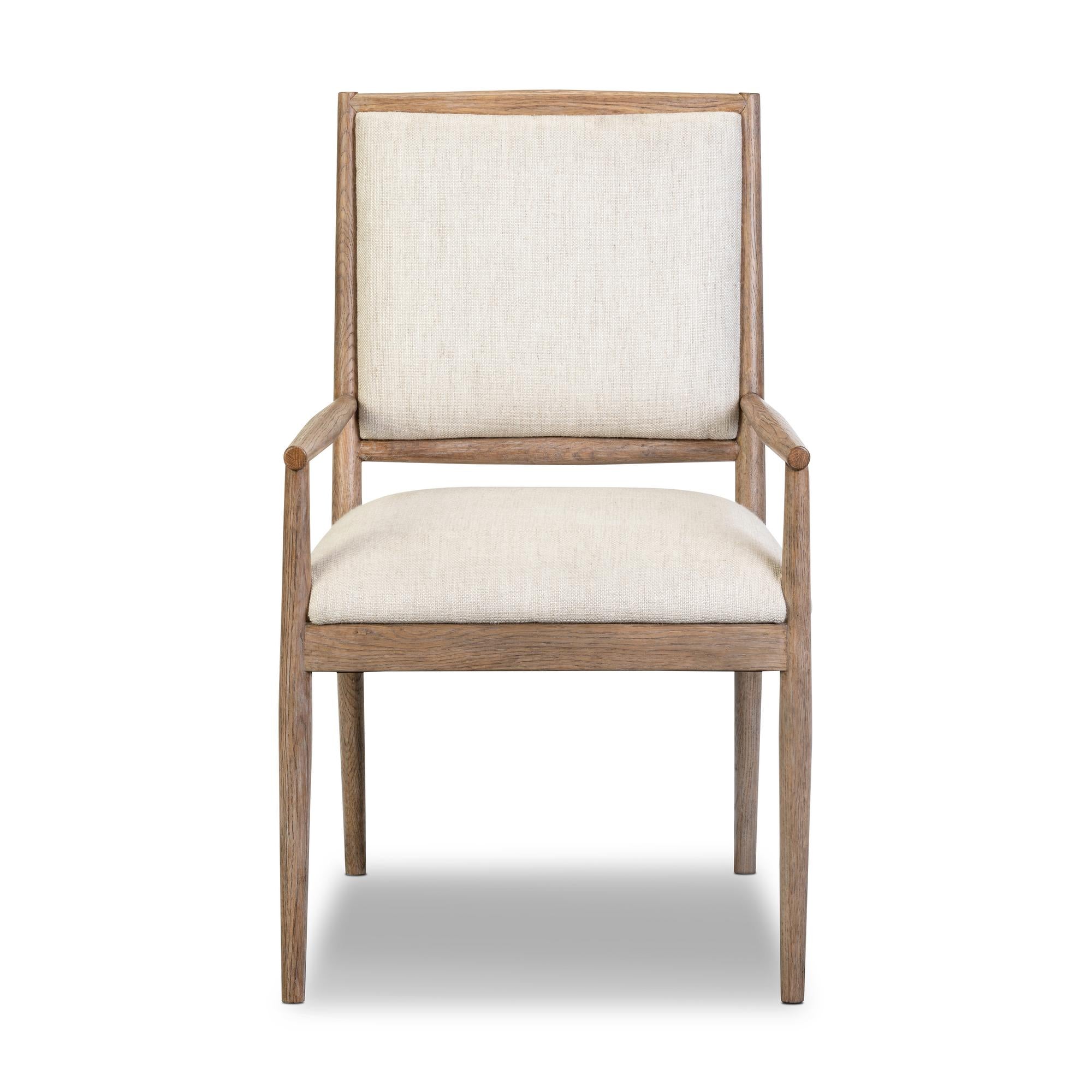 Flint Dining Armchair front view
