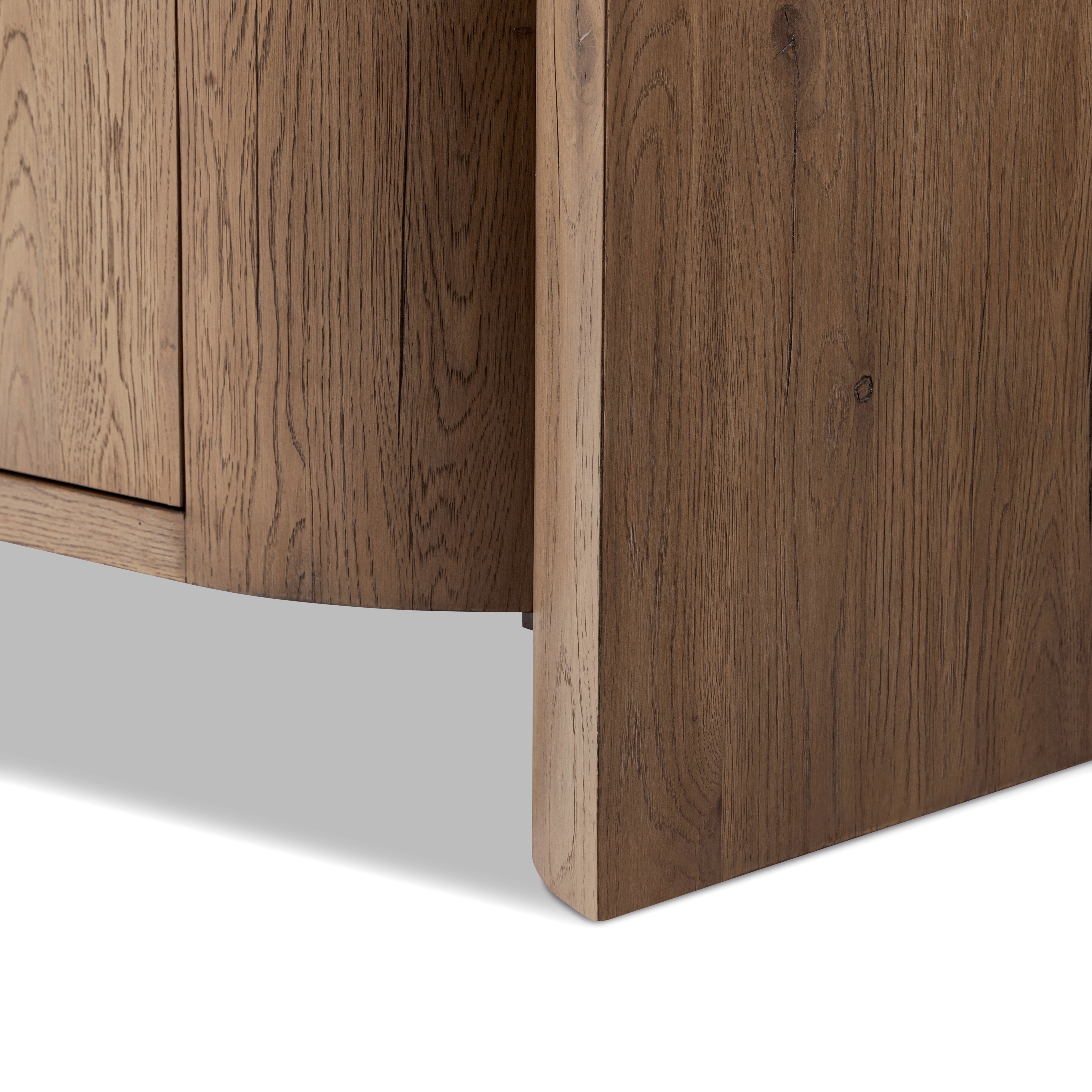 Robin Sideboard leg up close