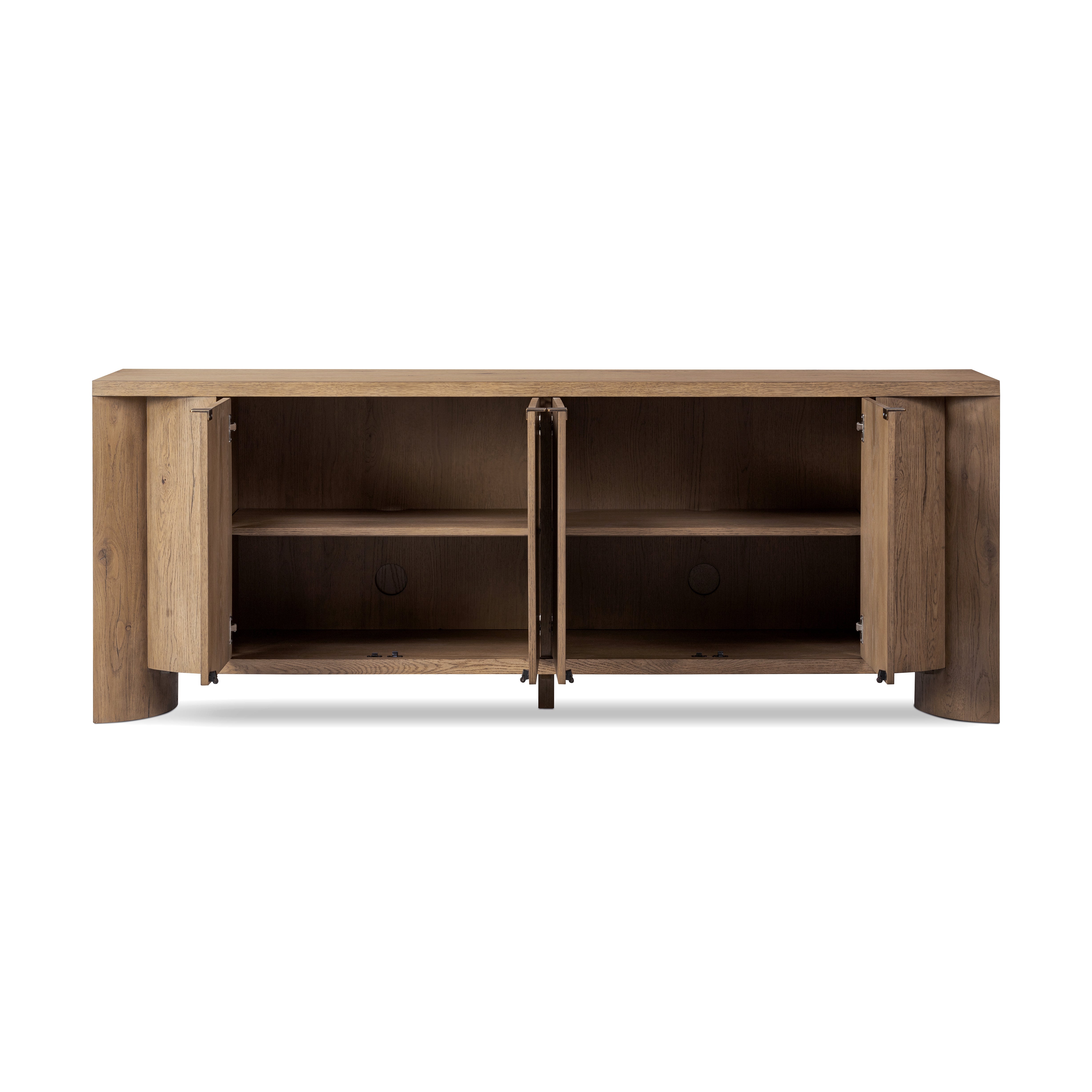 Robin Sideboard shown with doors open
