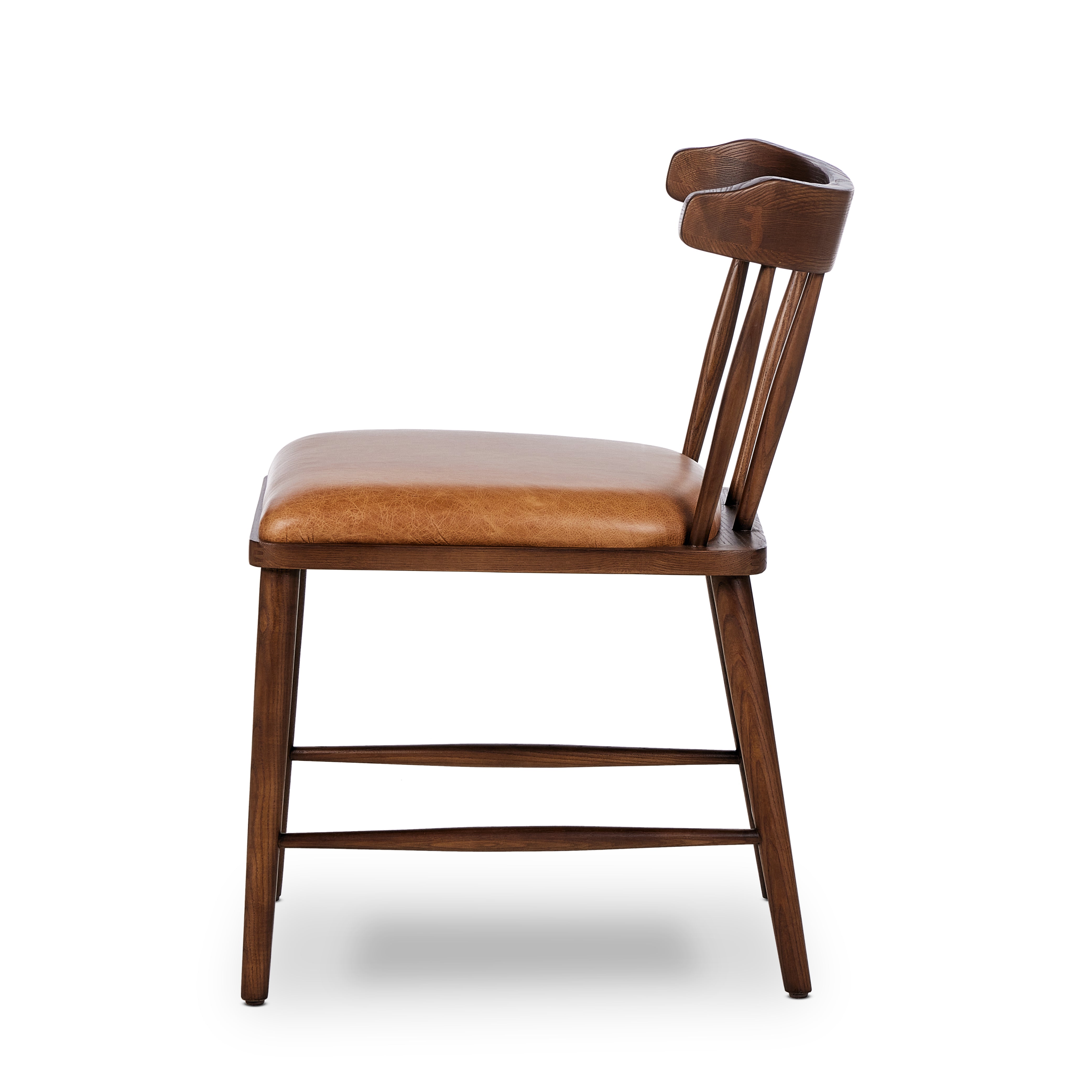 Chaps Saddle Foster Dining Chair side view