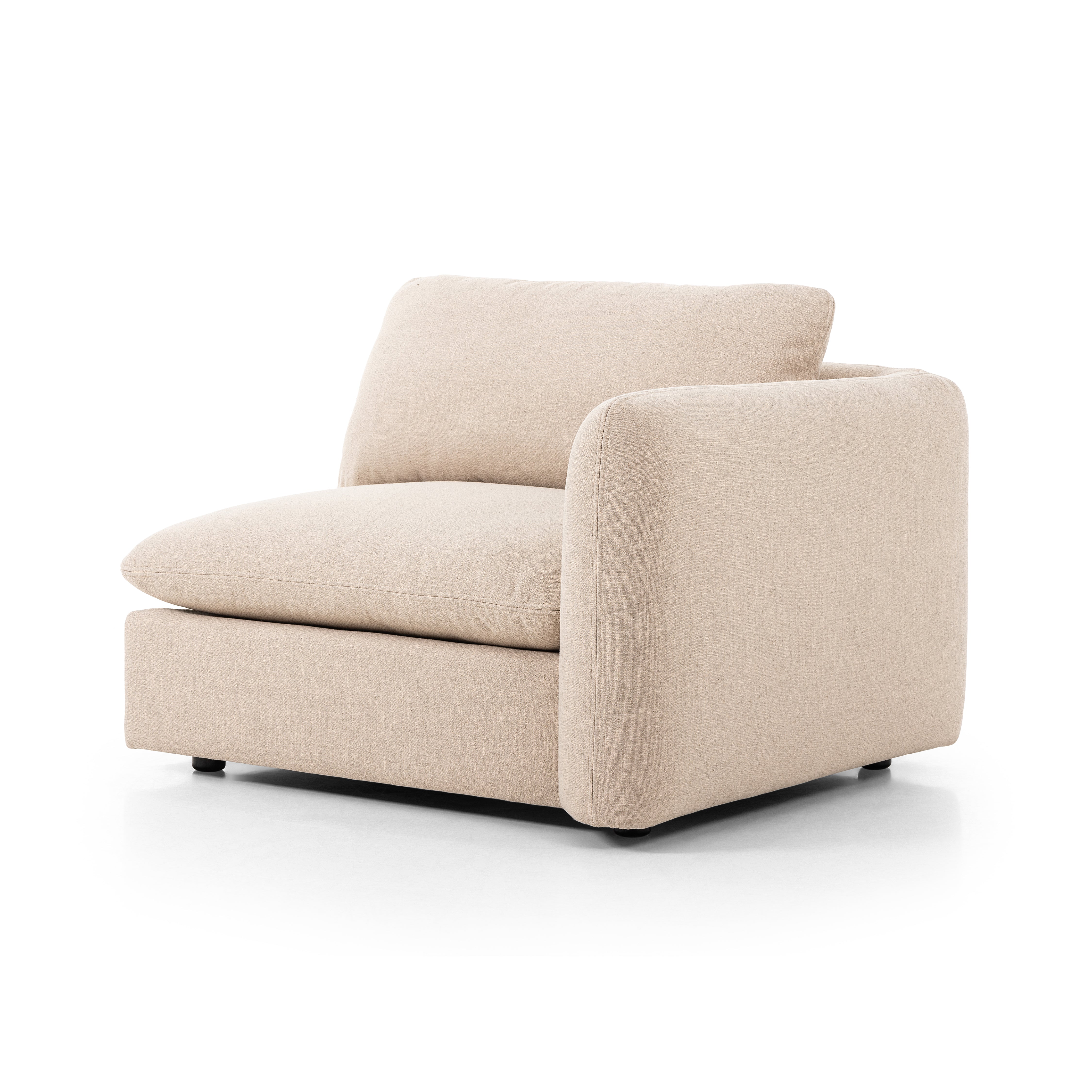 Taupe Laura Sectional Right Arm 
