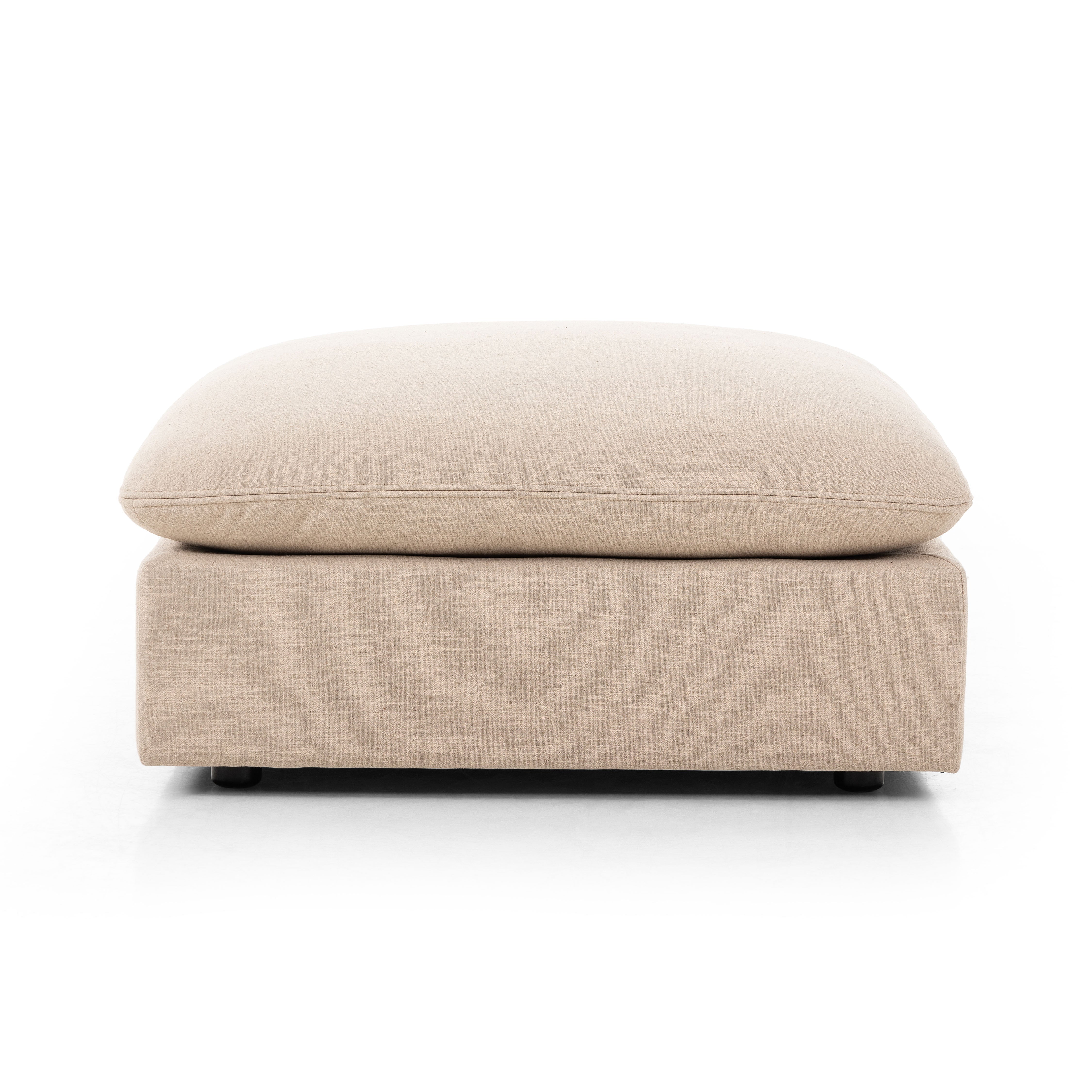 Taupe Laura Ottoman