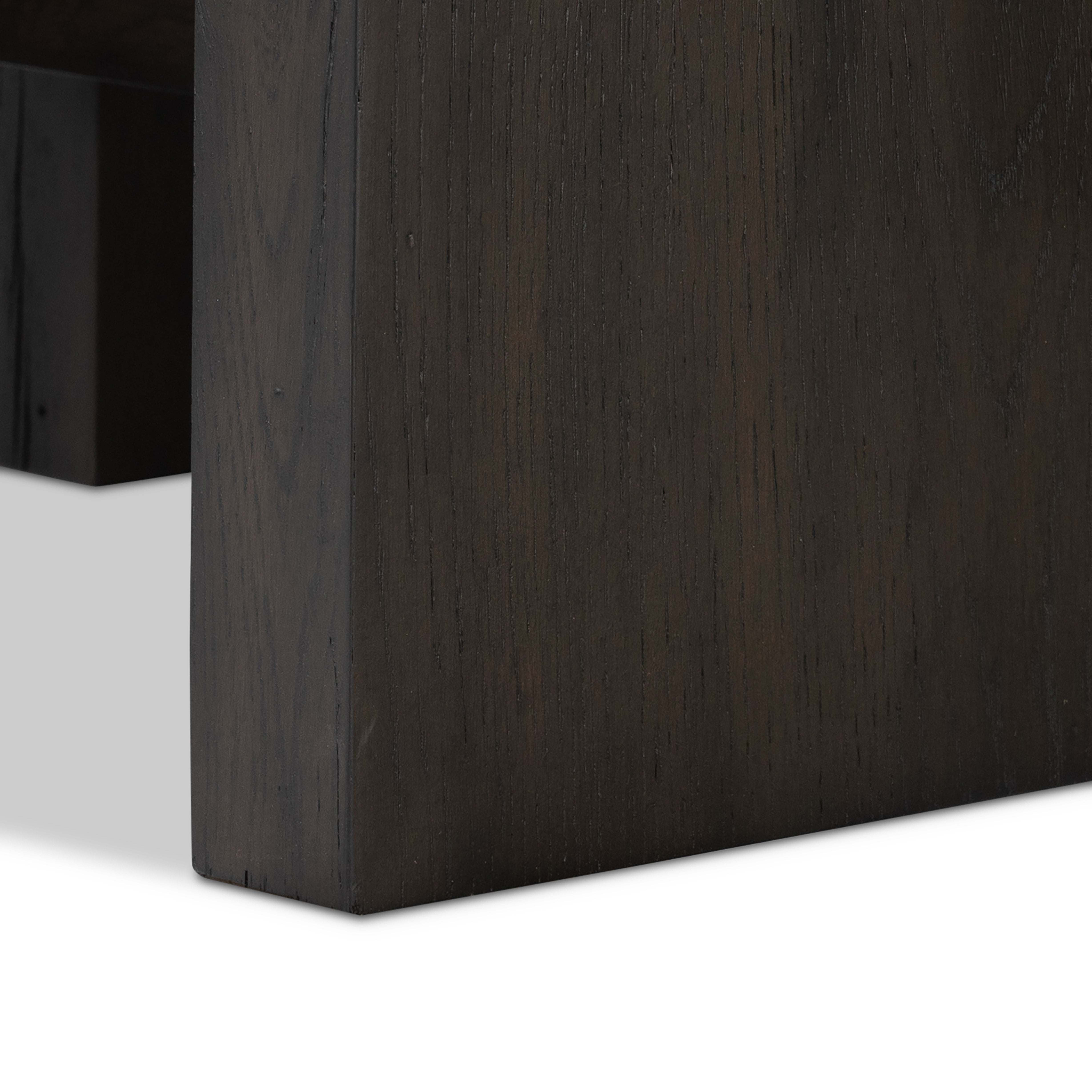 Smoked Black Edison End Table leg