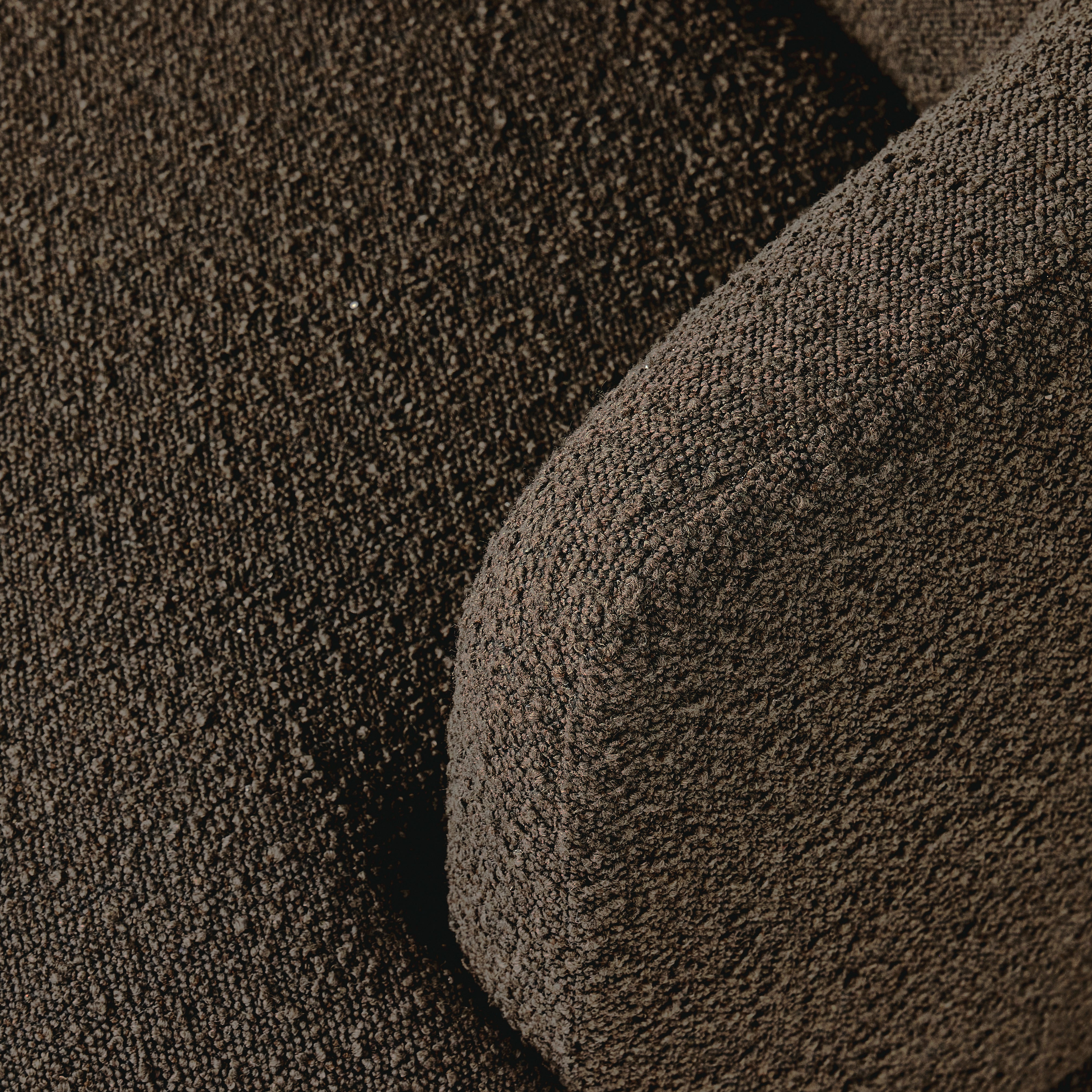 Marley Chair in Mink Color arm close up