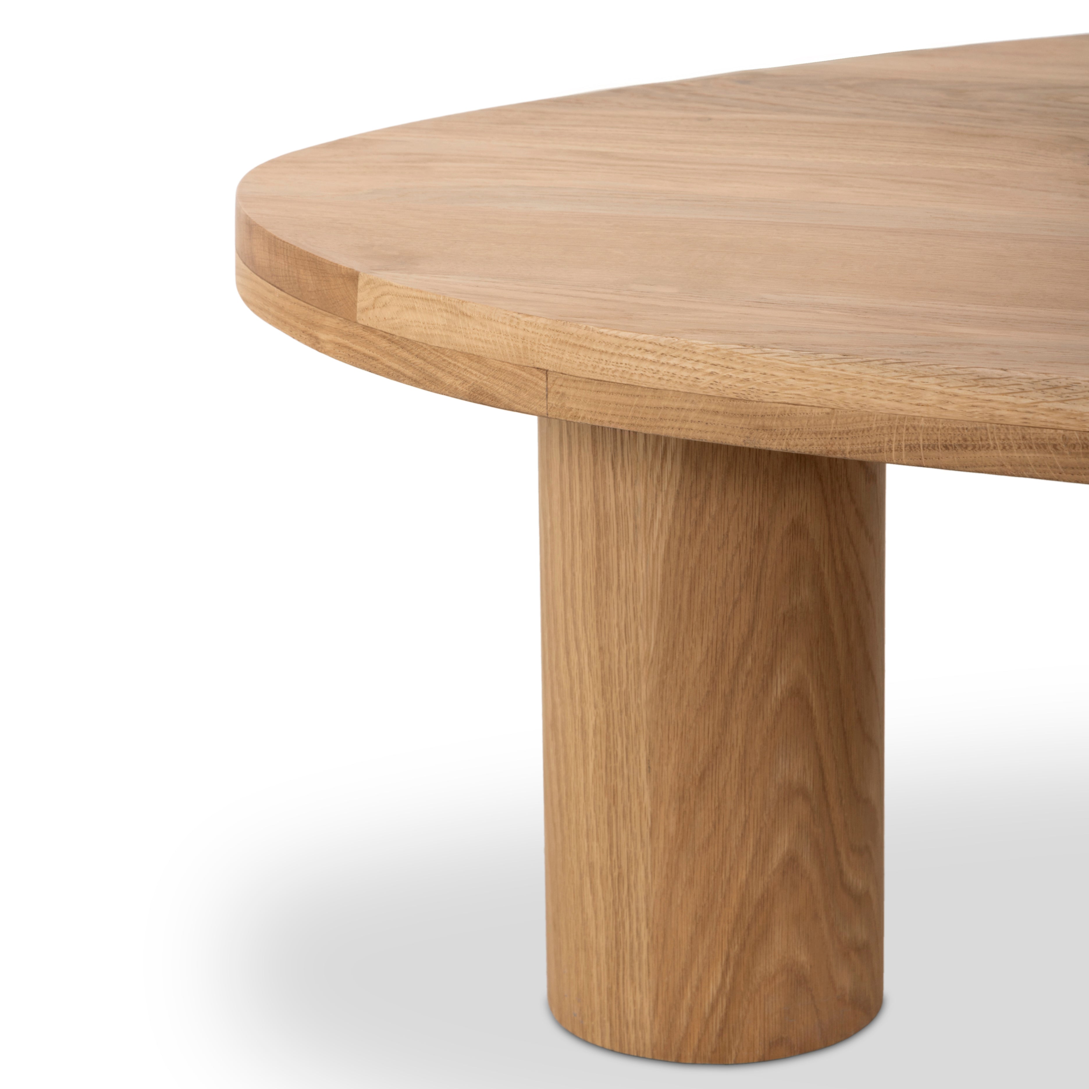 Aurora Nesting Coffee Table up close leg
