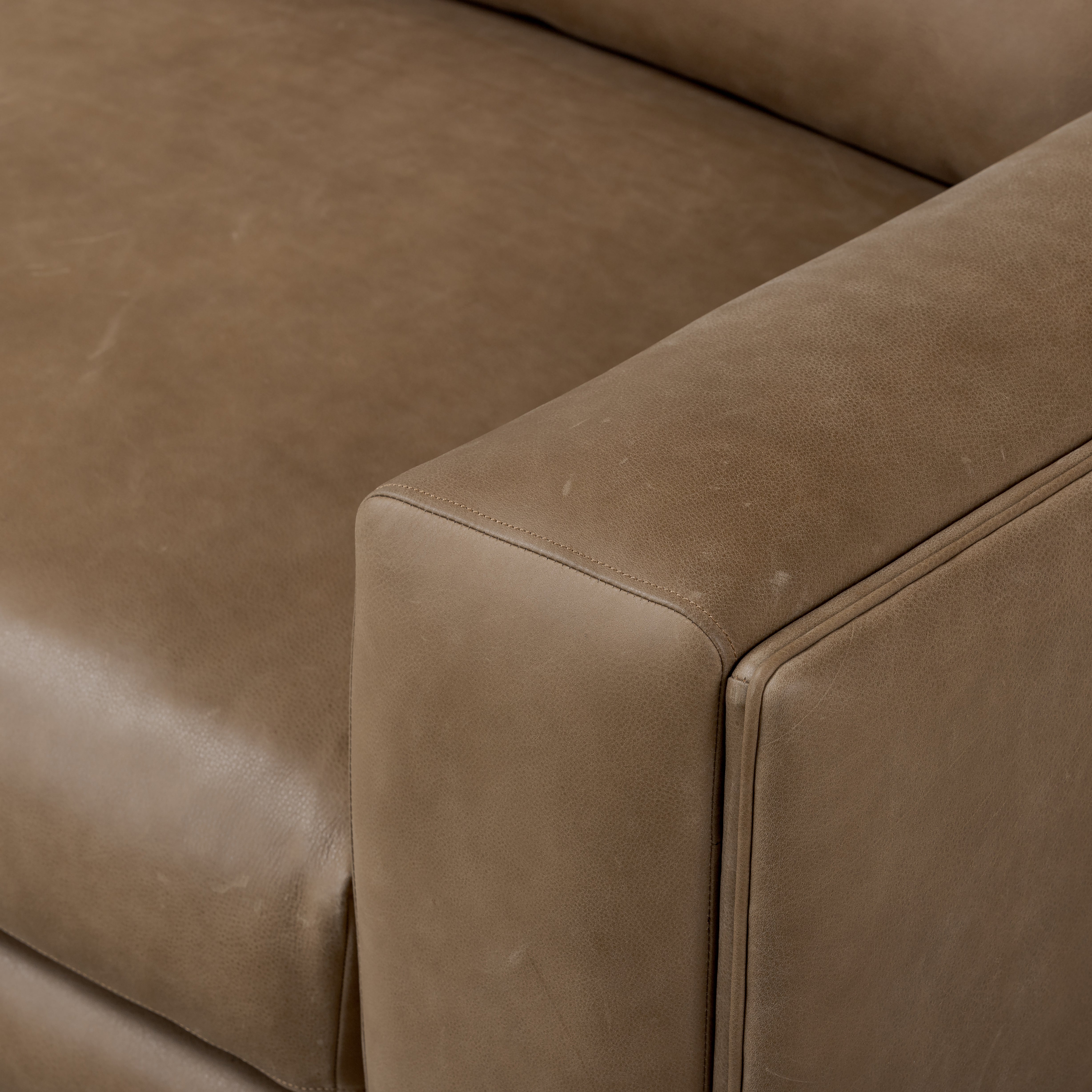 Lennon Sofa arm up close