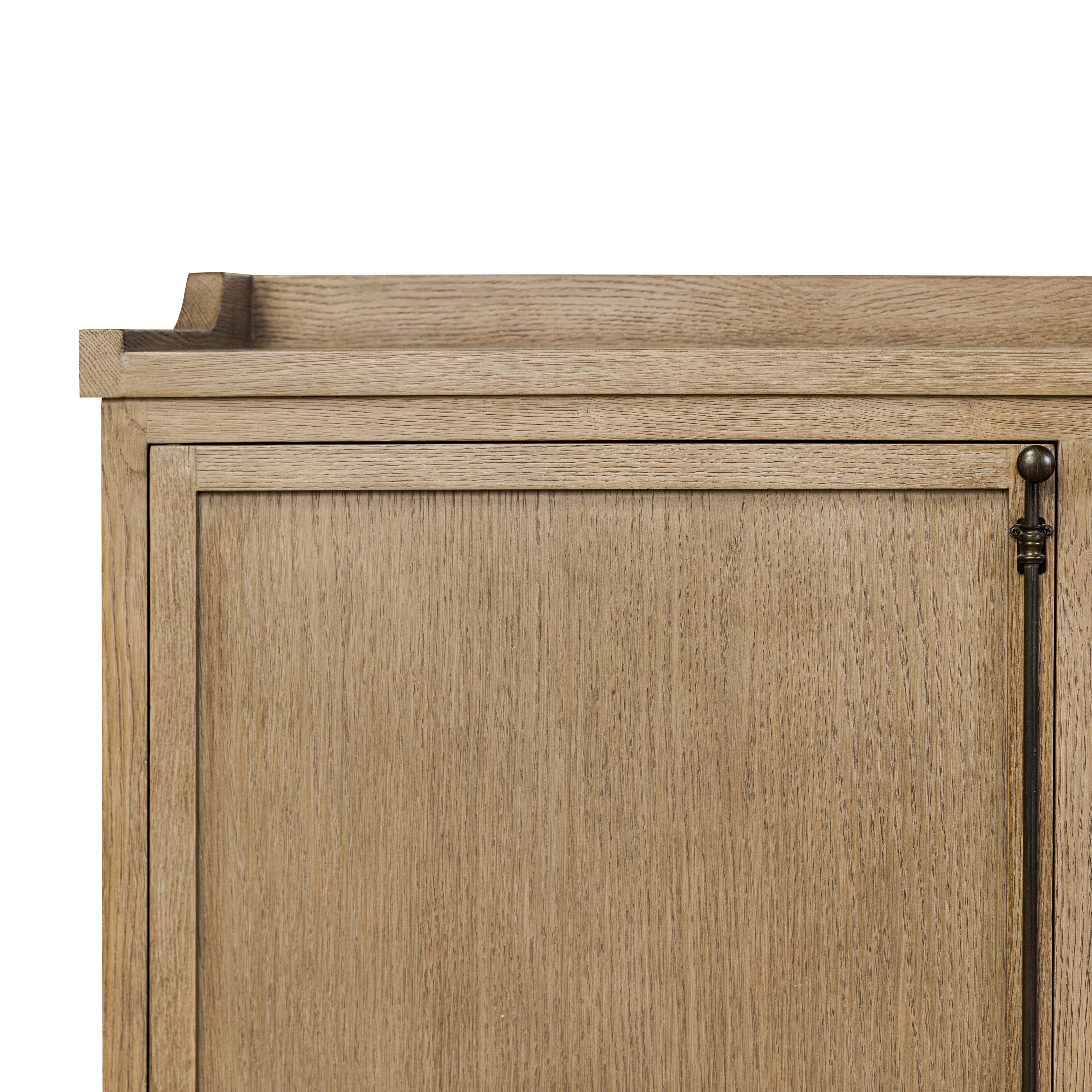 Addie Sideboard up close corner of front