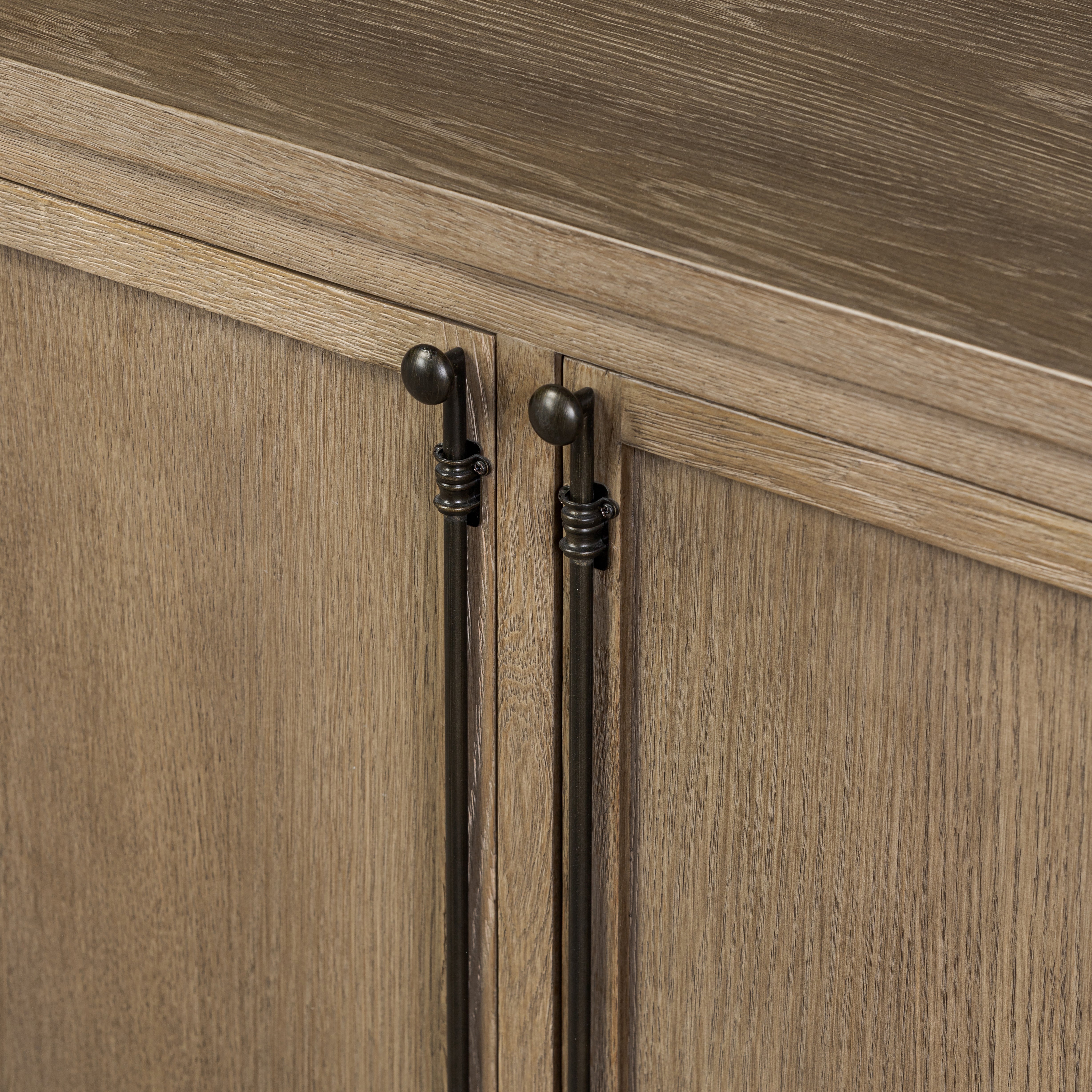 Addie Sideboard hardware up close